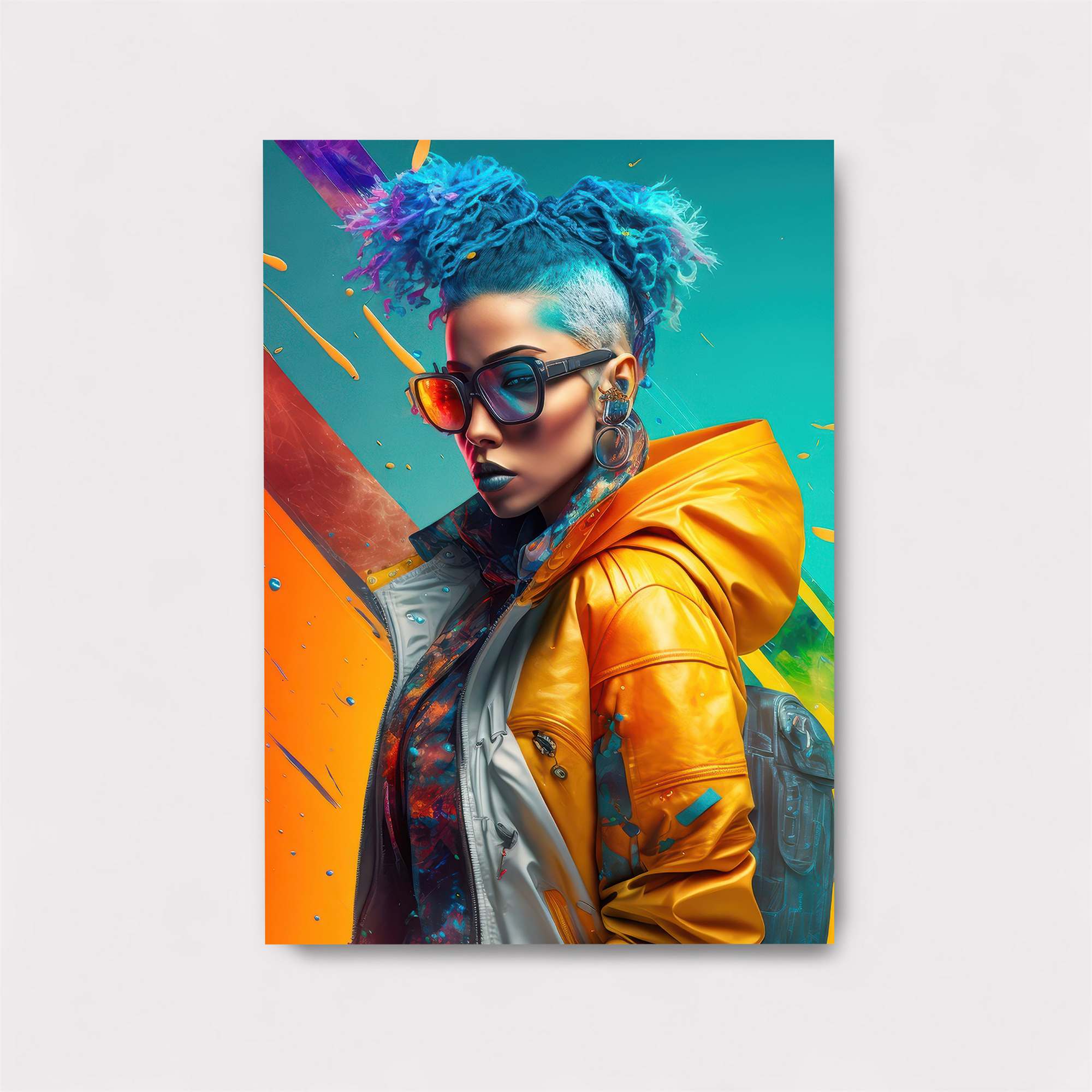 Cyberpunk Rebel Safe Wall Magnetic / M