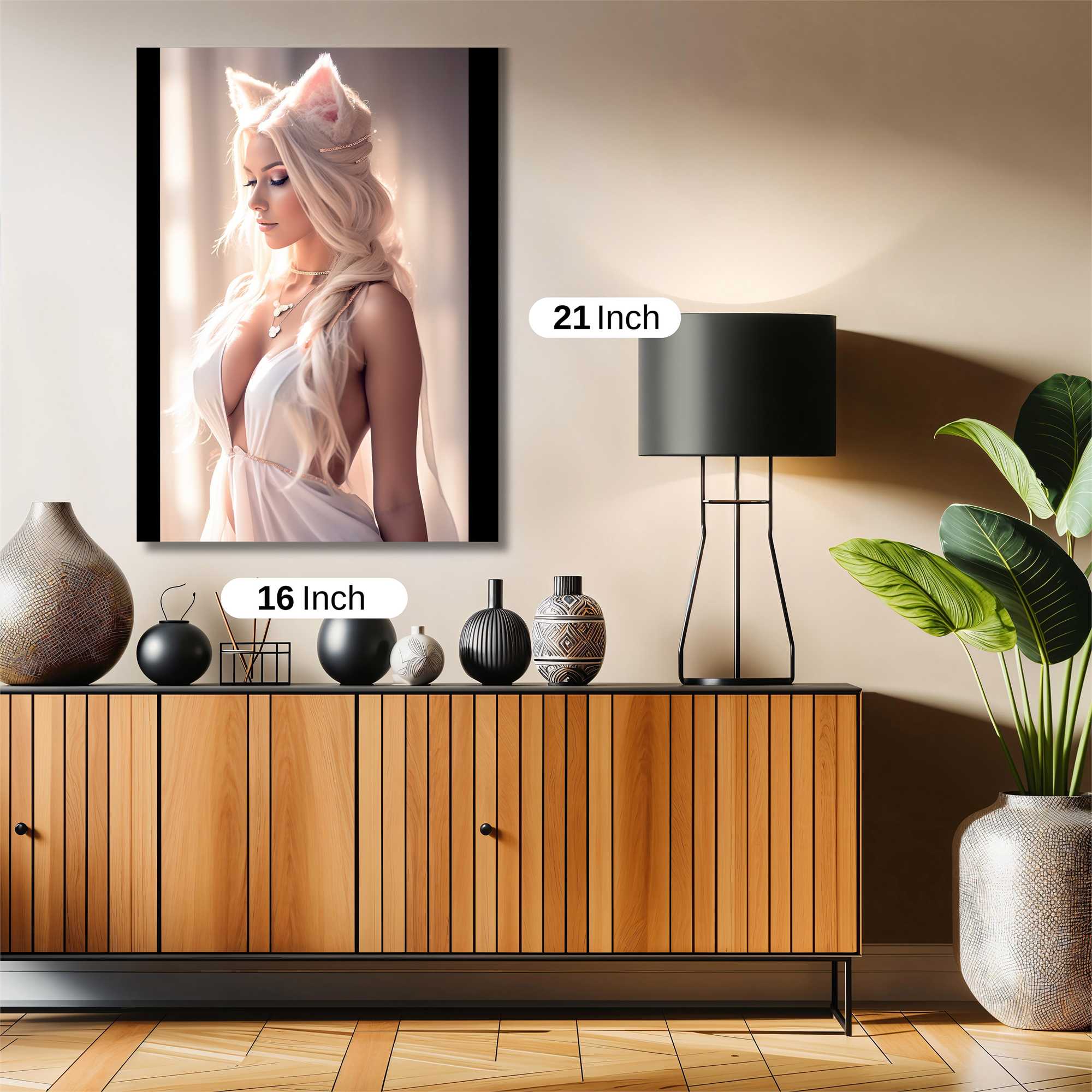 Kitty Enchantress Safe Wall Magnetic / M