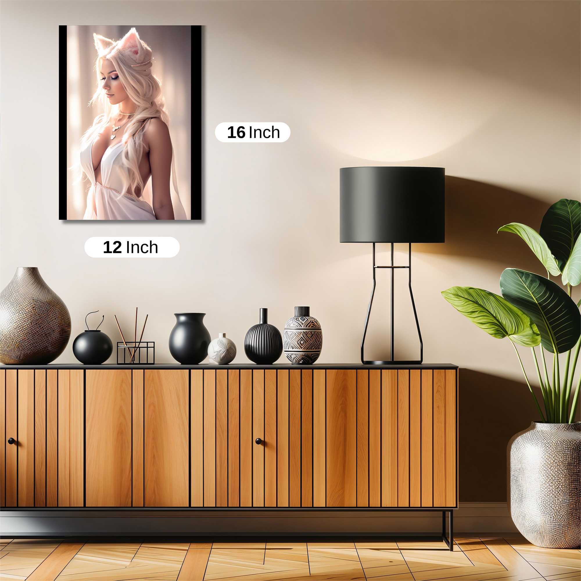 Kitty Enchantress Safe Wall Magnetic / M