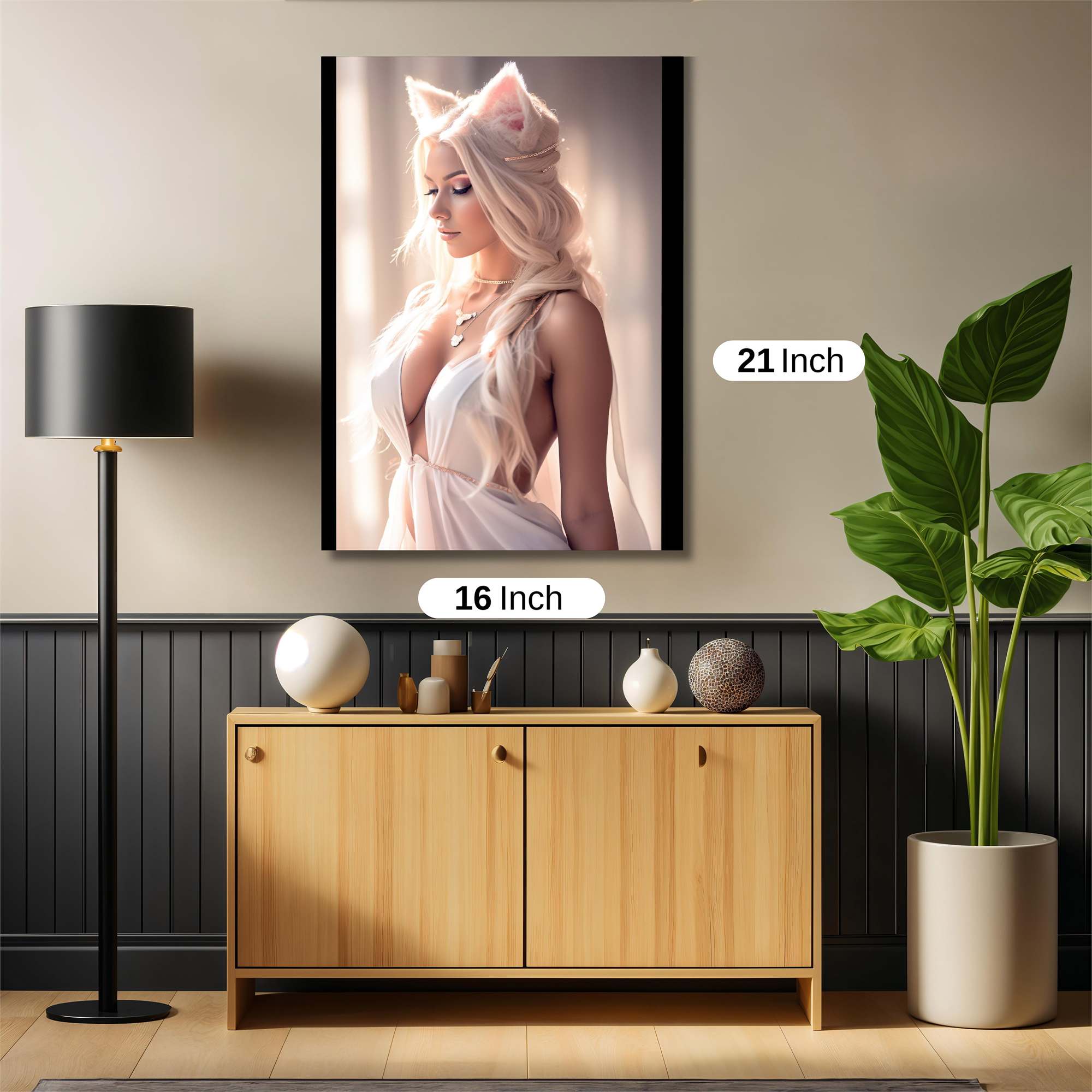 Kitty Enchantress Safe Wall Magnetic / M