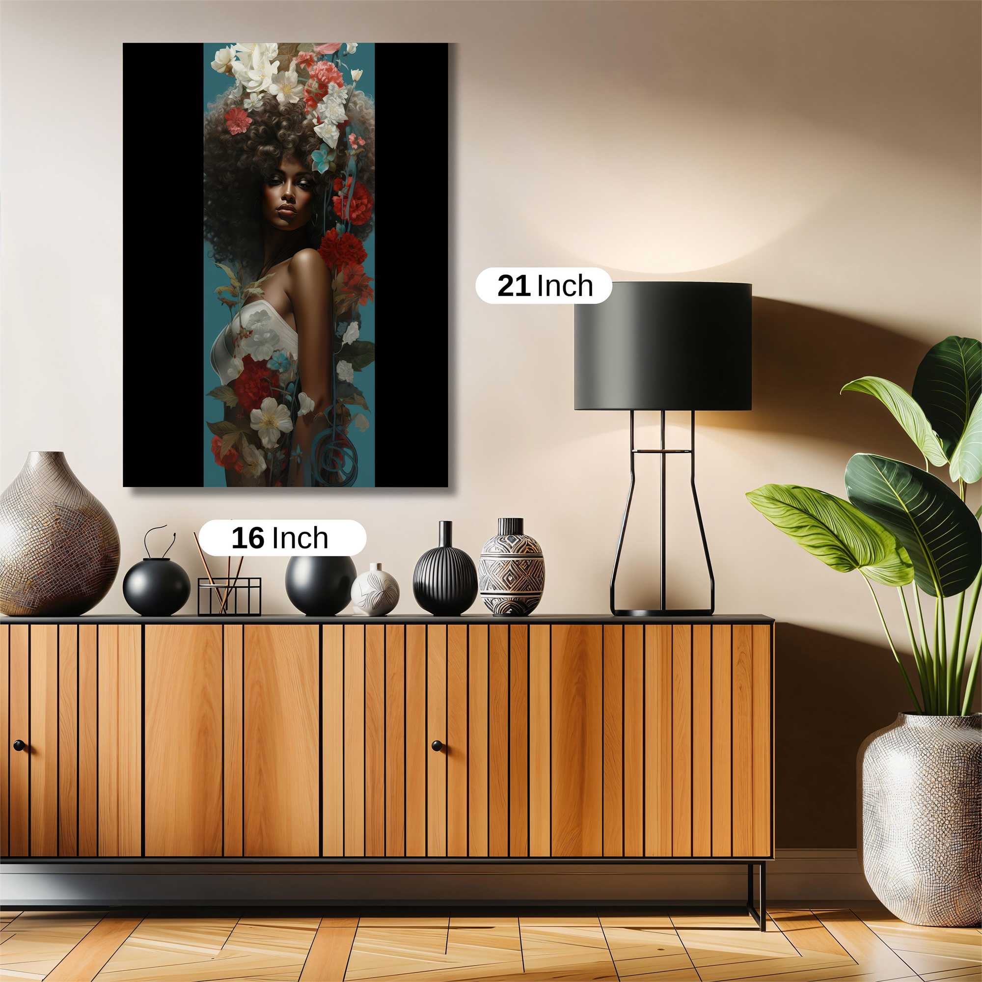 Floral Majesty Safe Wall Magnetic / M