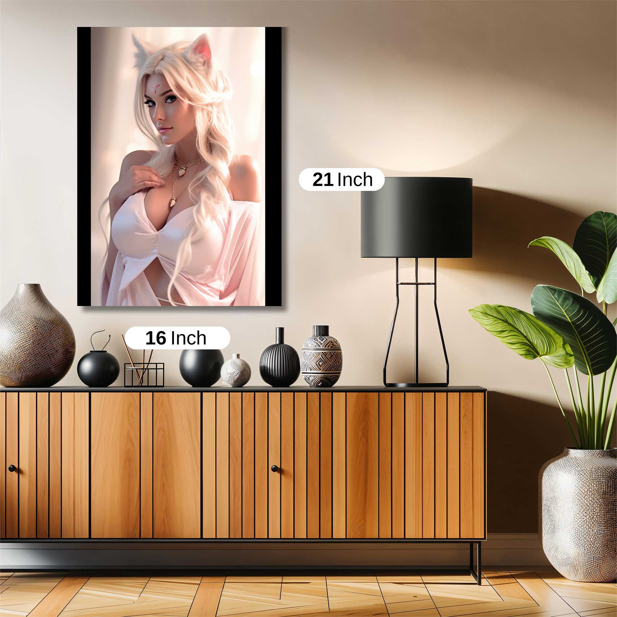 Feline Enchantment Safe Wall Magnetic / M