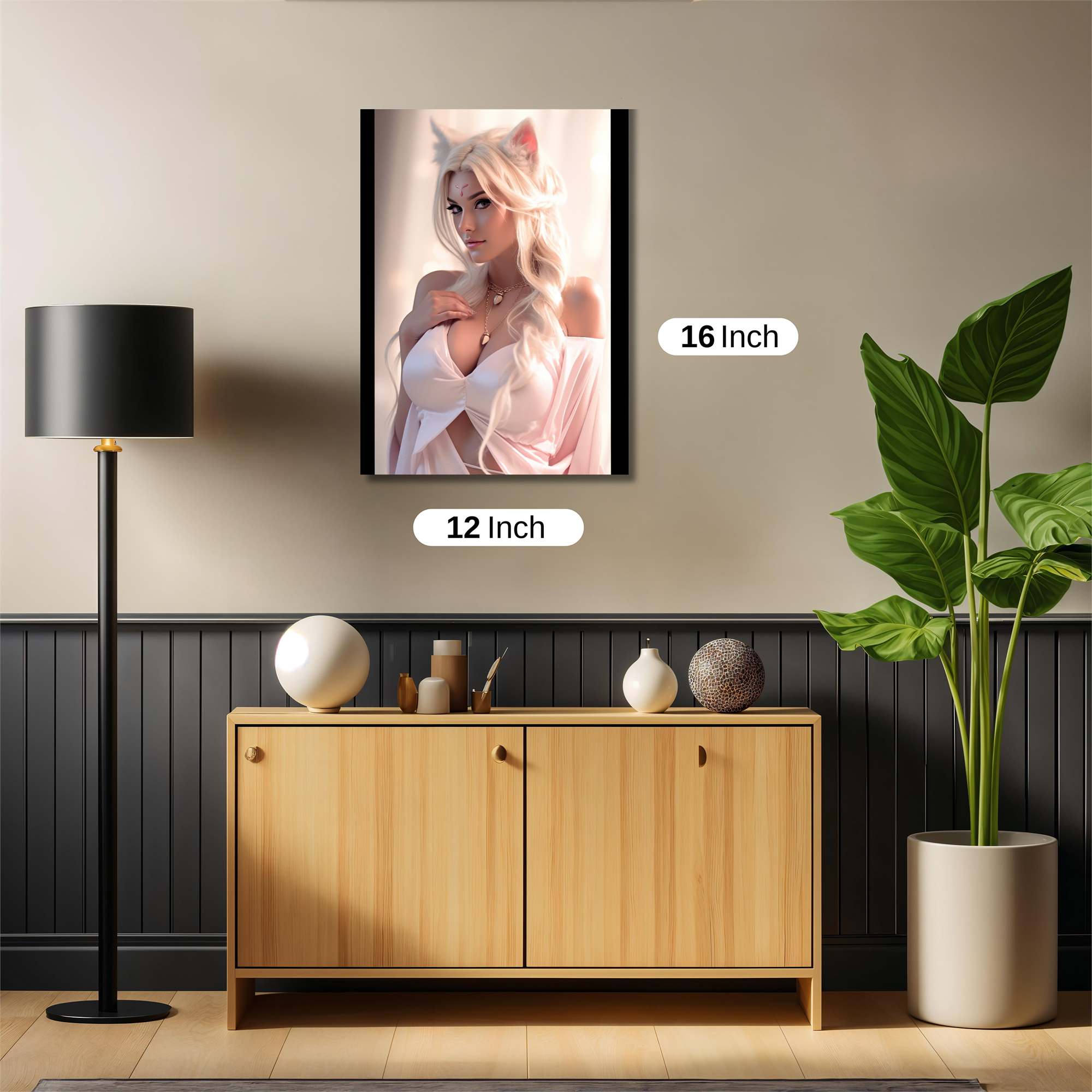 Feline Enchantment Safe Wall Magnetic / M