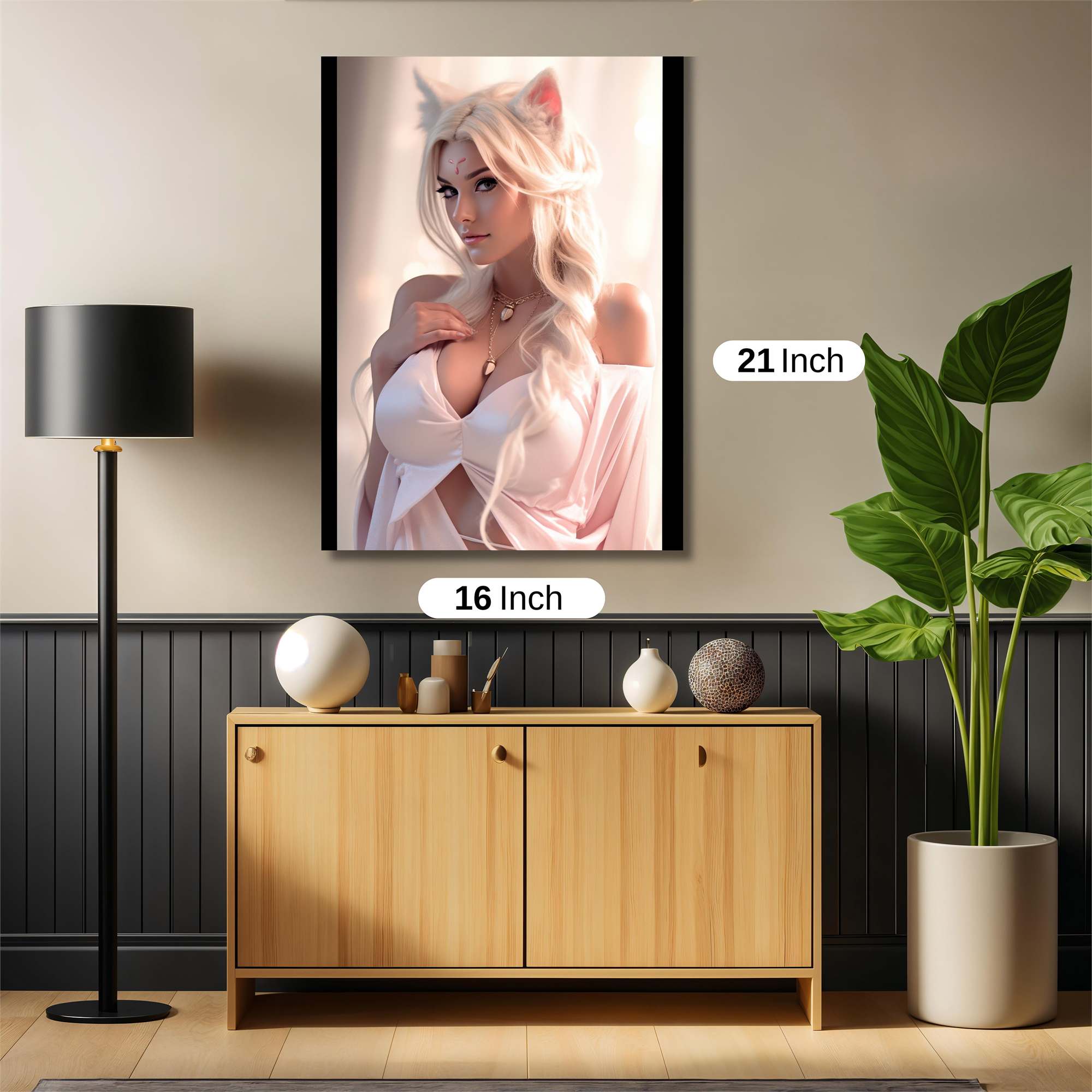 Feline Enchantment Safe Wall Magnetic / M