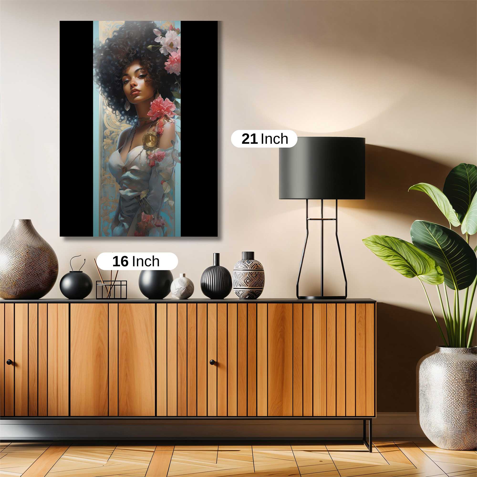 Floral Elegance Safe Wall Magnetic / M