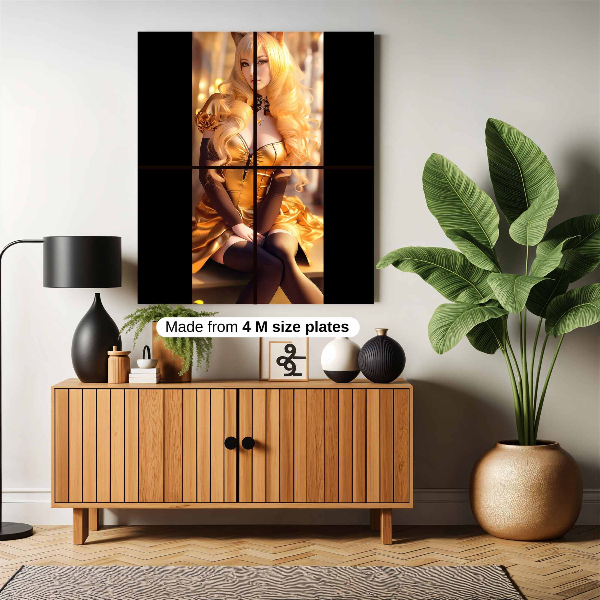 Golden Enigma Safe Wall Magnetic / M