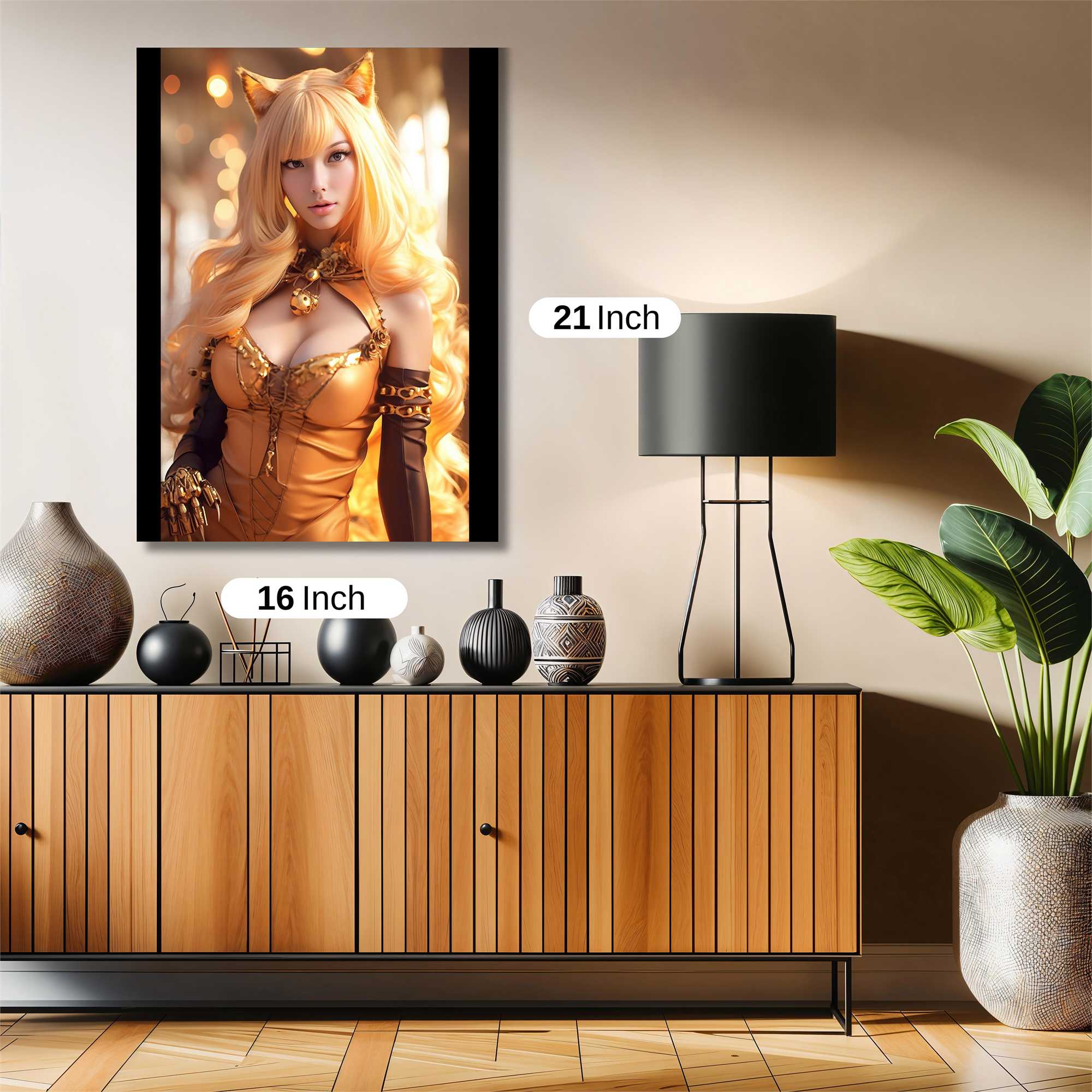 Golden Enchantress Safe Wall Magnetic / M