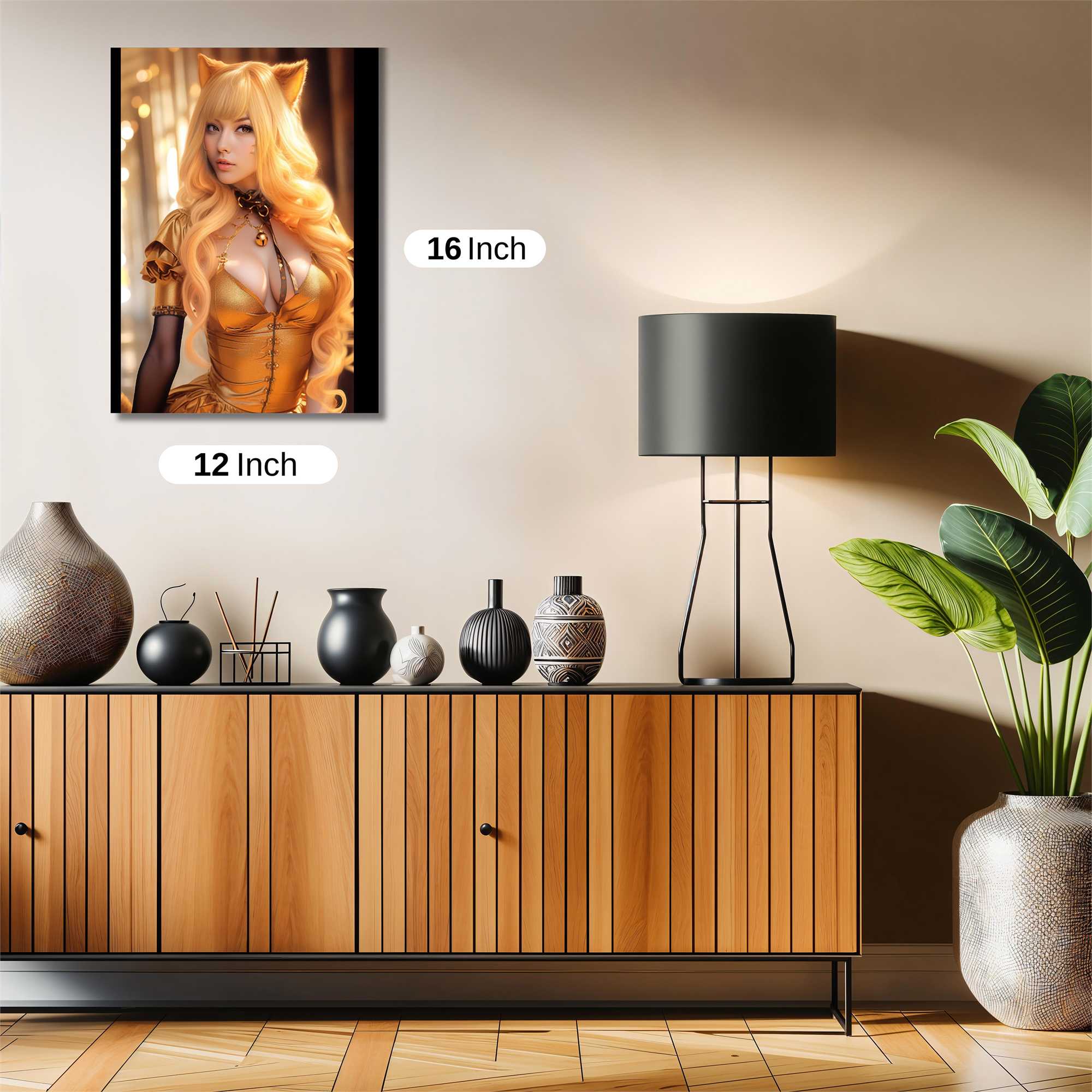Golden Enchantress Safe Wall Magnetic / M