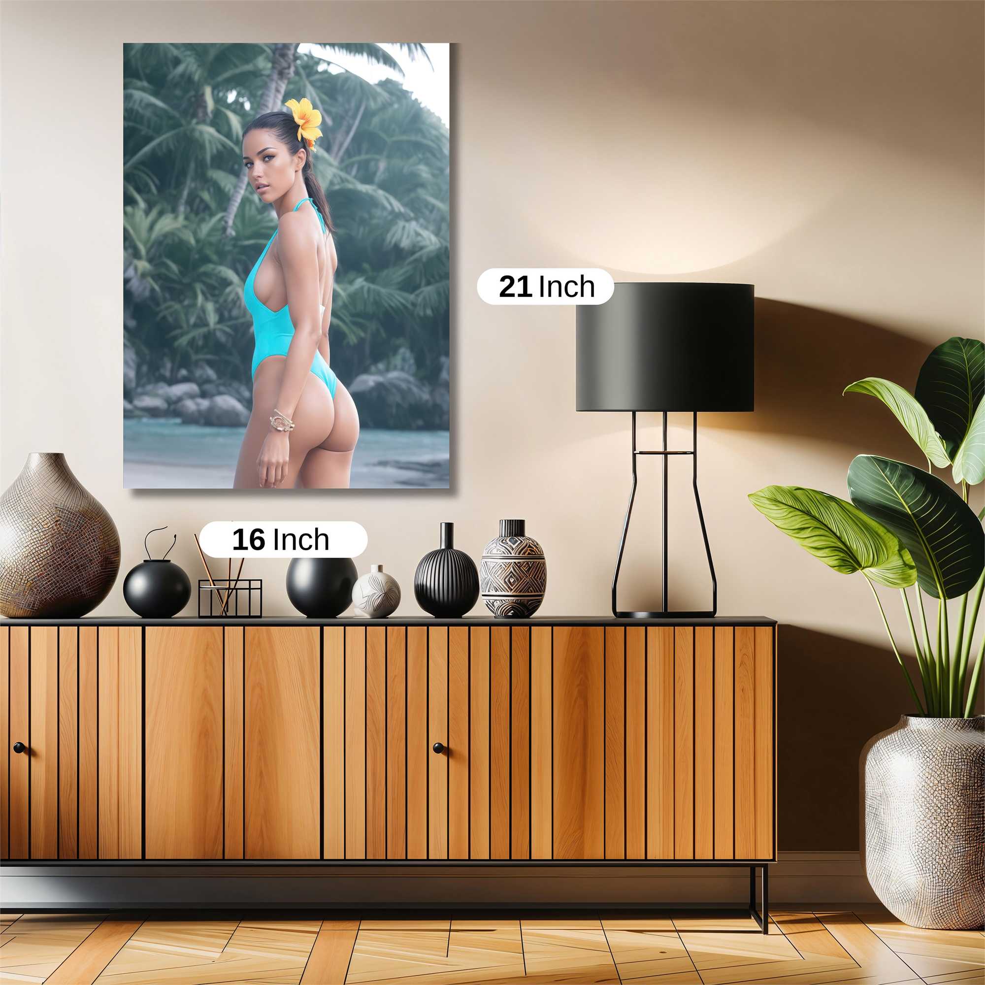 Tropical Allure Safe Wall Magnetic / M