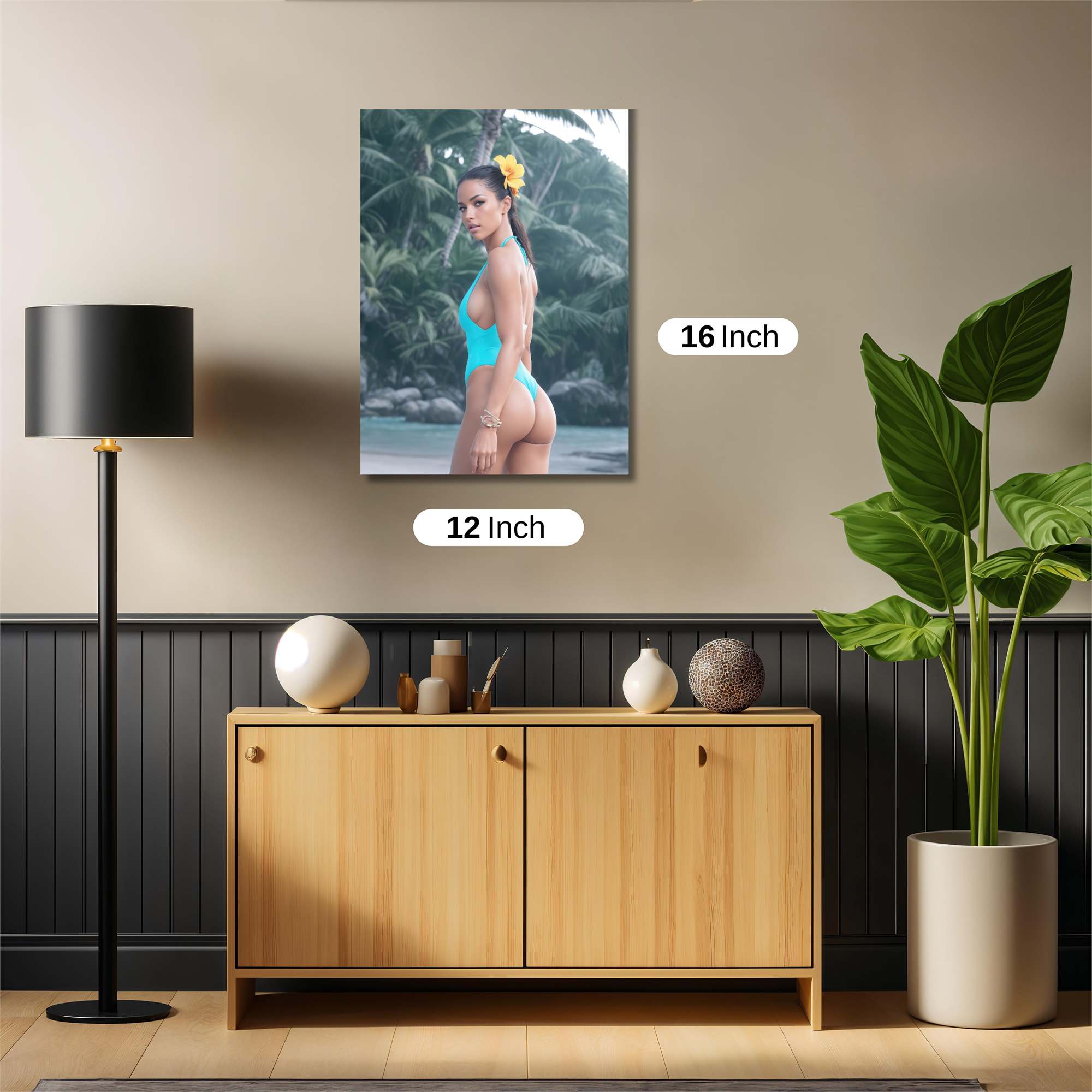 Tropical Allure Safe Wall Magnetic / M