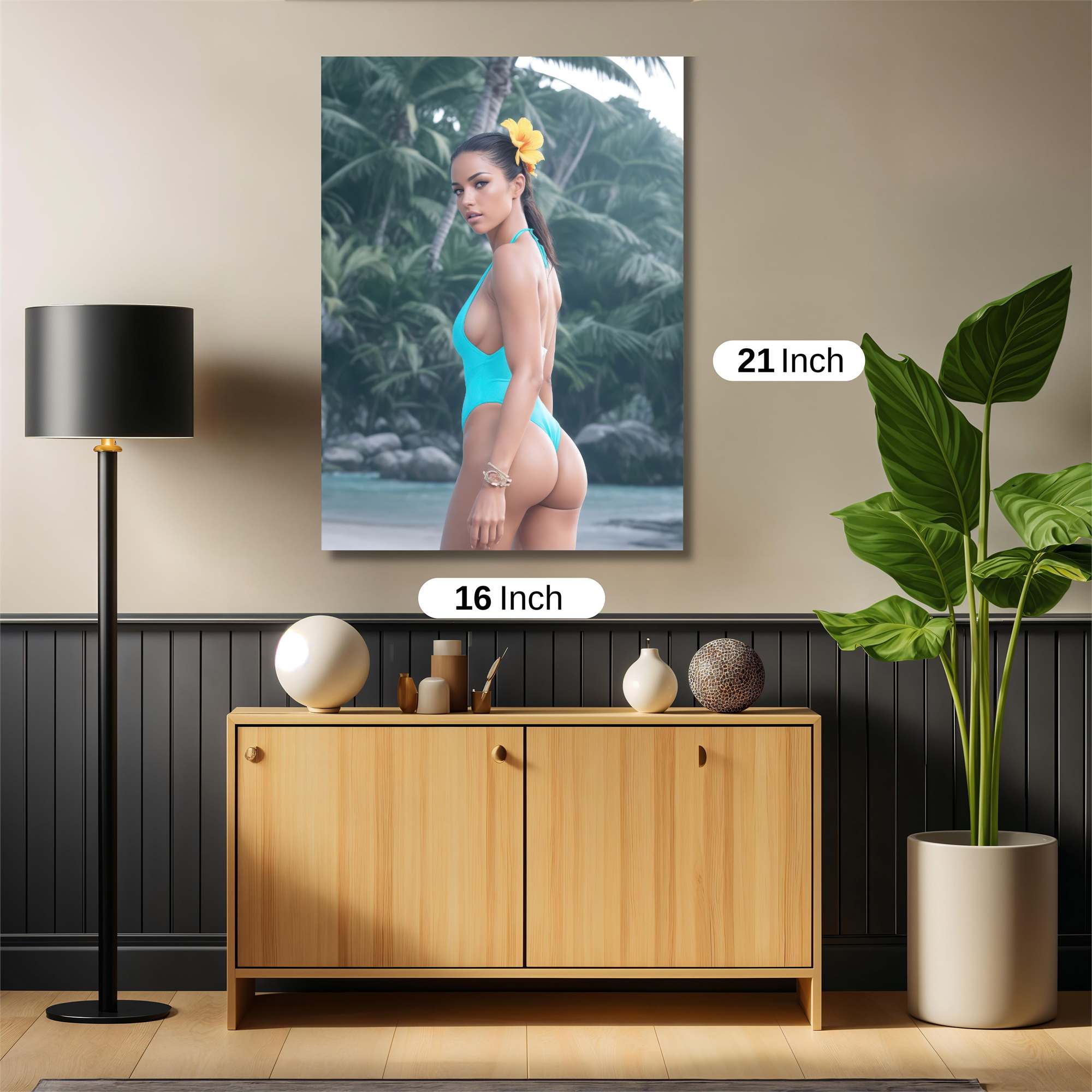 Tropical Allure Safe Wall Magnetic / M