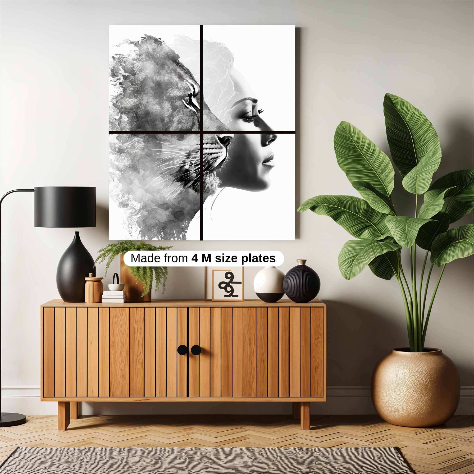 Lioness Serenity Safe Wall Magnetic / M