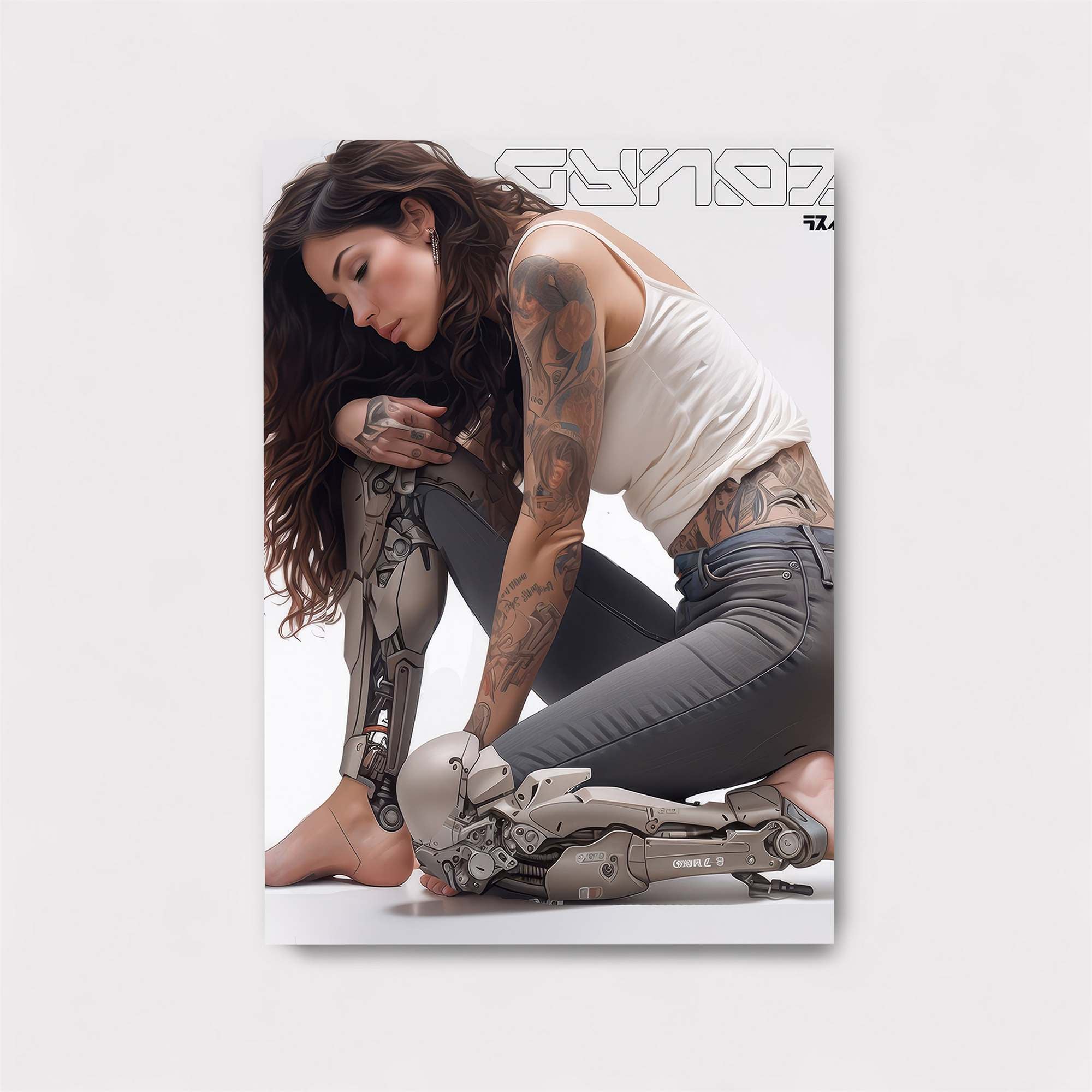 Cyber Serenity Safe Wall Magnetic / M