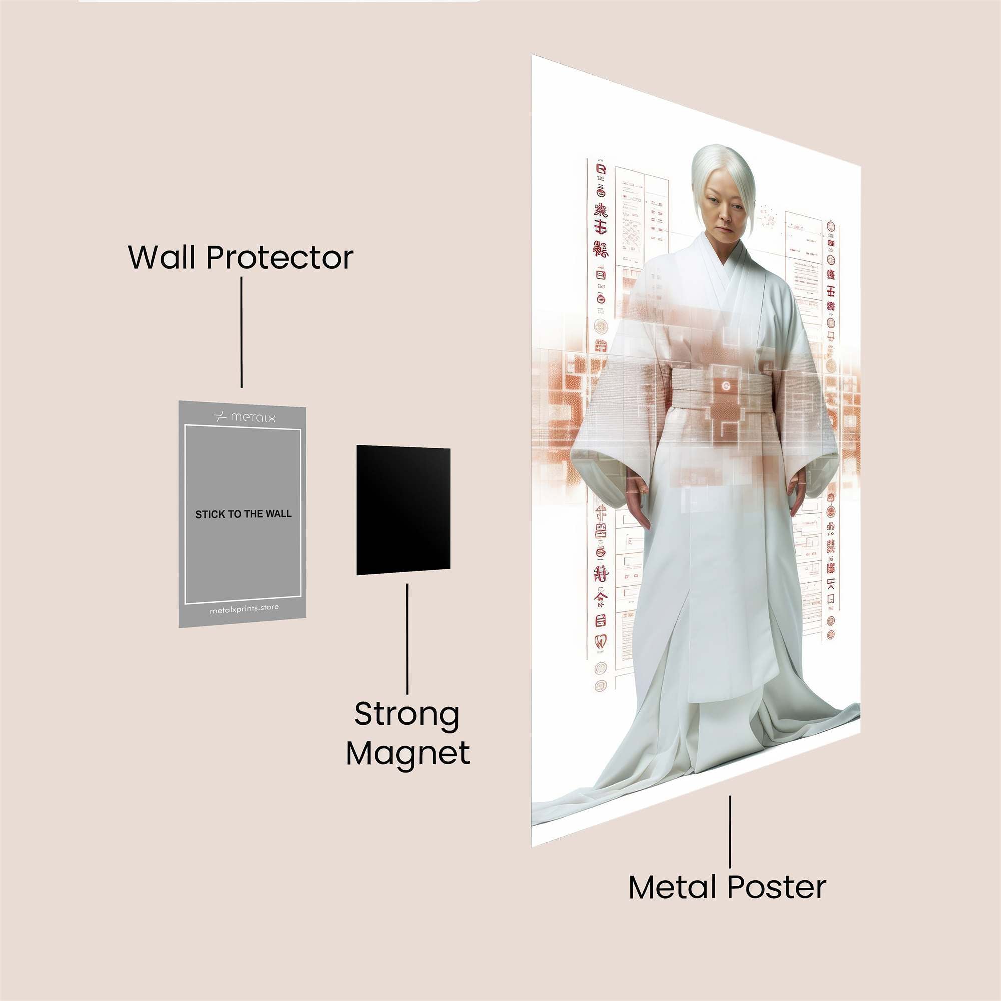 Oracle Serene Safe Wall Magnetic / M