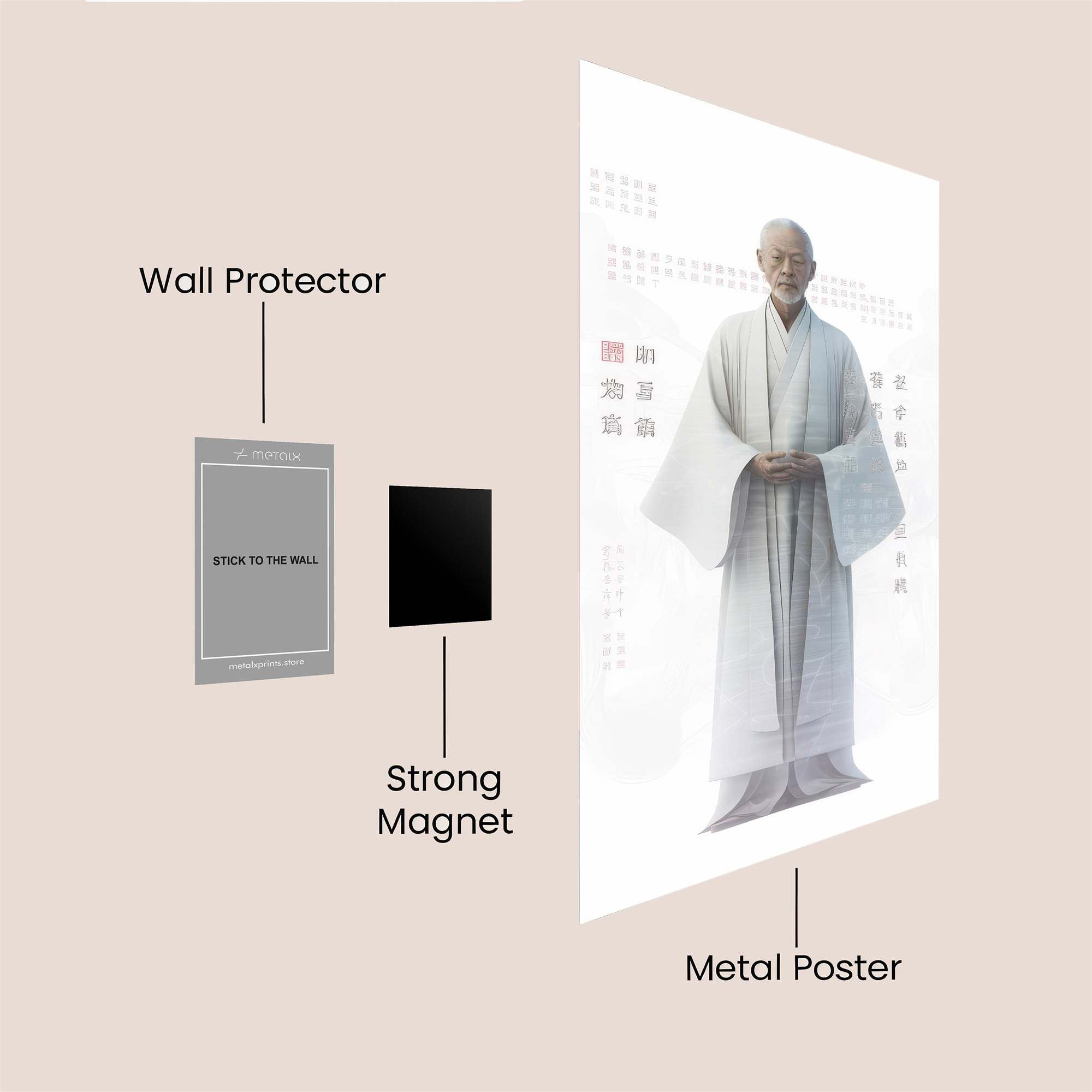 Hayao Serene Safe Wall Magnetic / M