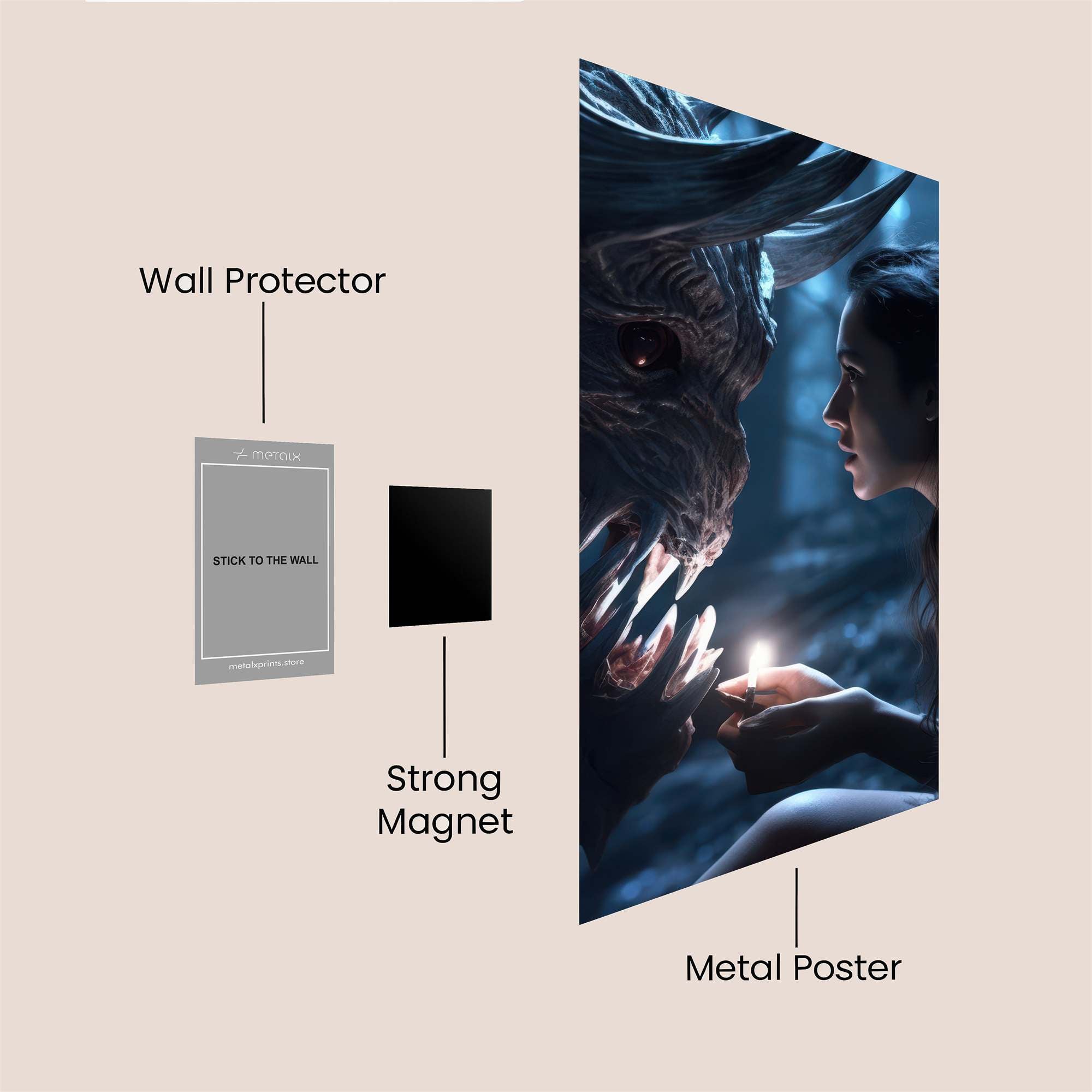 Dragon Whisper Safe Wall Magnetic / M