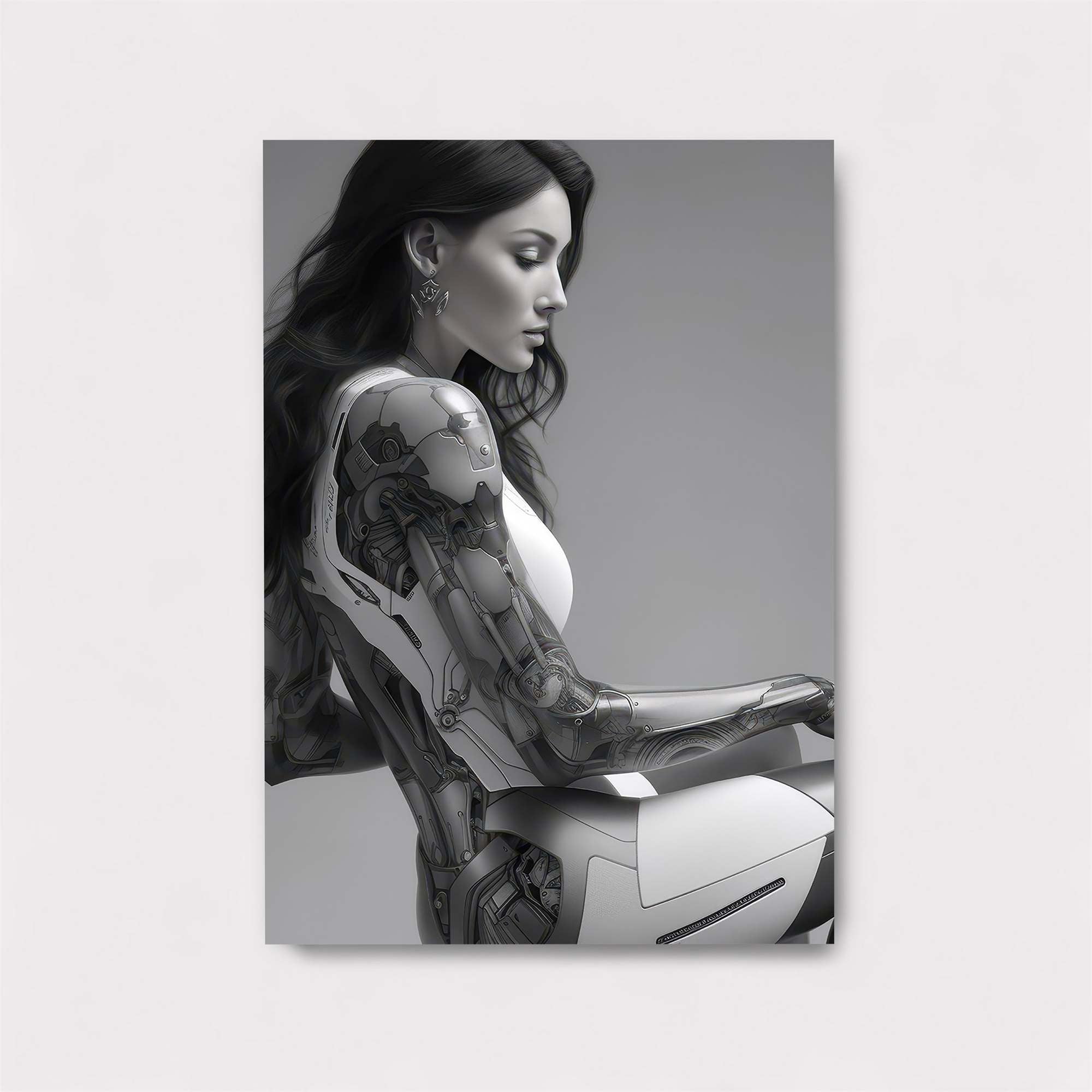 Cyber Serenity Safe Wall Magnetic / M