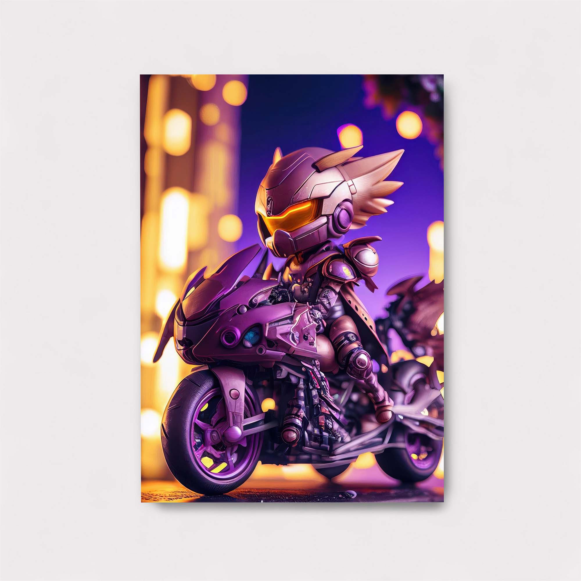 Neon Rider Safe Wall Magnetic / M