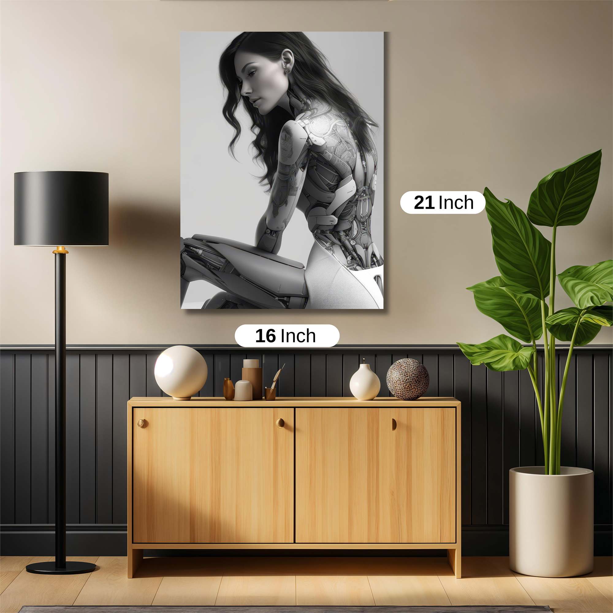 Cyber Elegance Safe Wall Magnetic / M