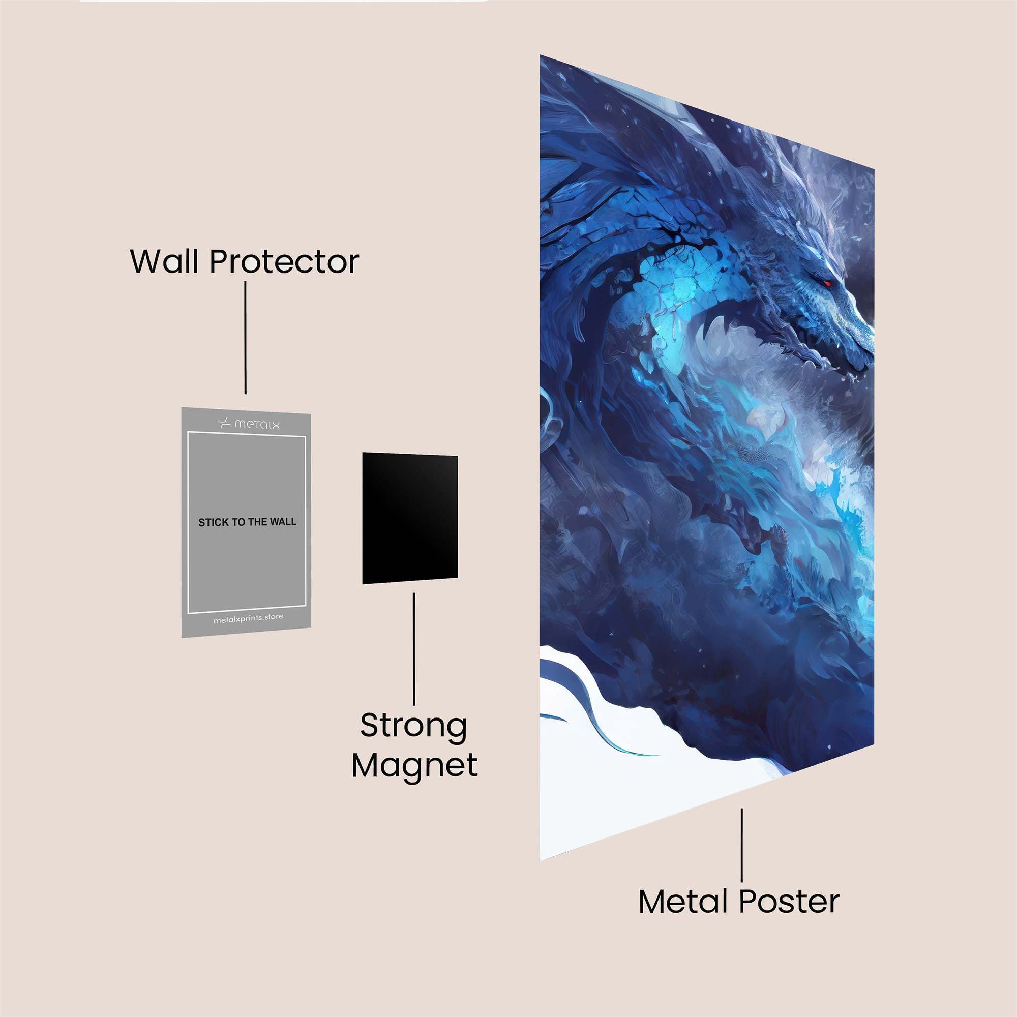 Dragon Whisper Safe Wall Magnetic / M