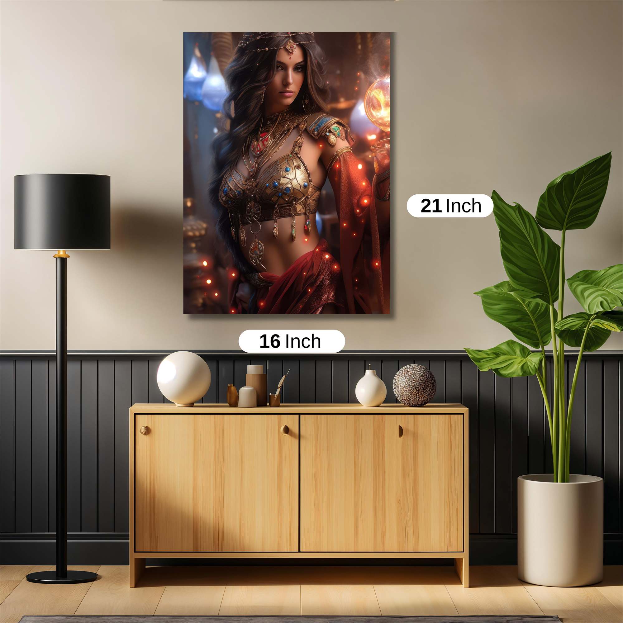 Mystic Enchantress Safe Wall Magnetic / M