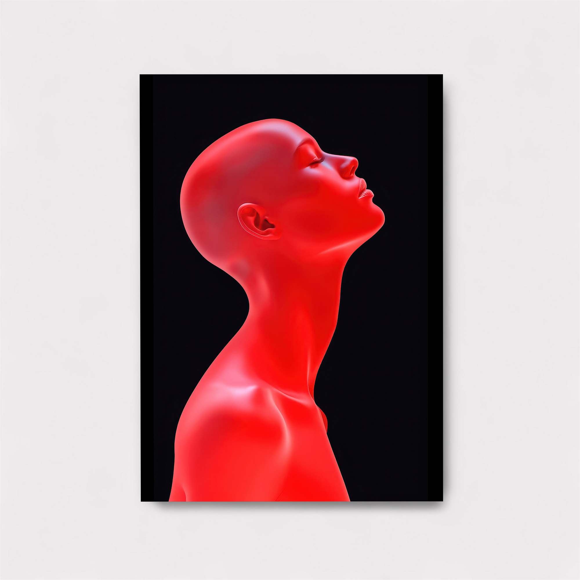 Red Serenity Safe Wall Magnetic / M