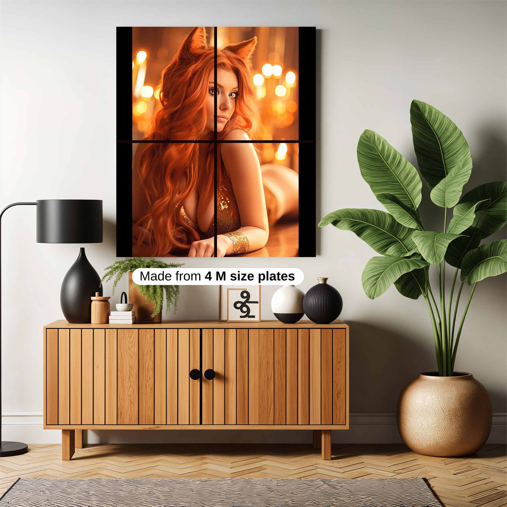 Foxy Enigma Safe Wall Magnetic / M