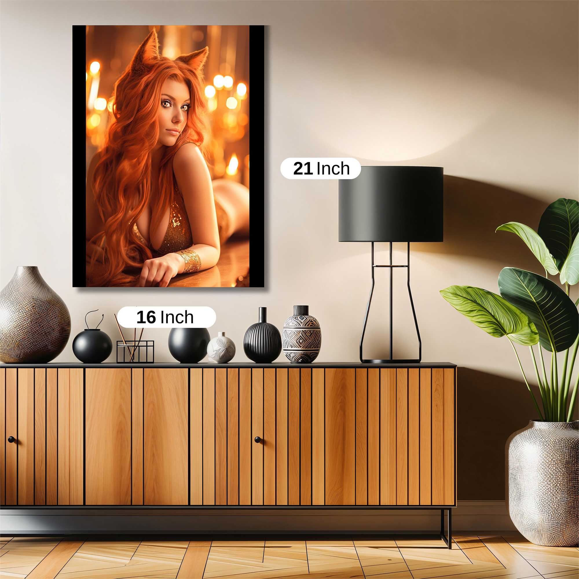 Foxy Enigma Safe Wall Magnetic / M