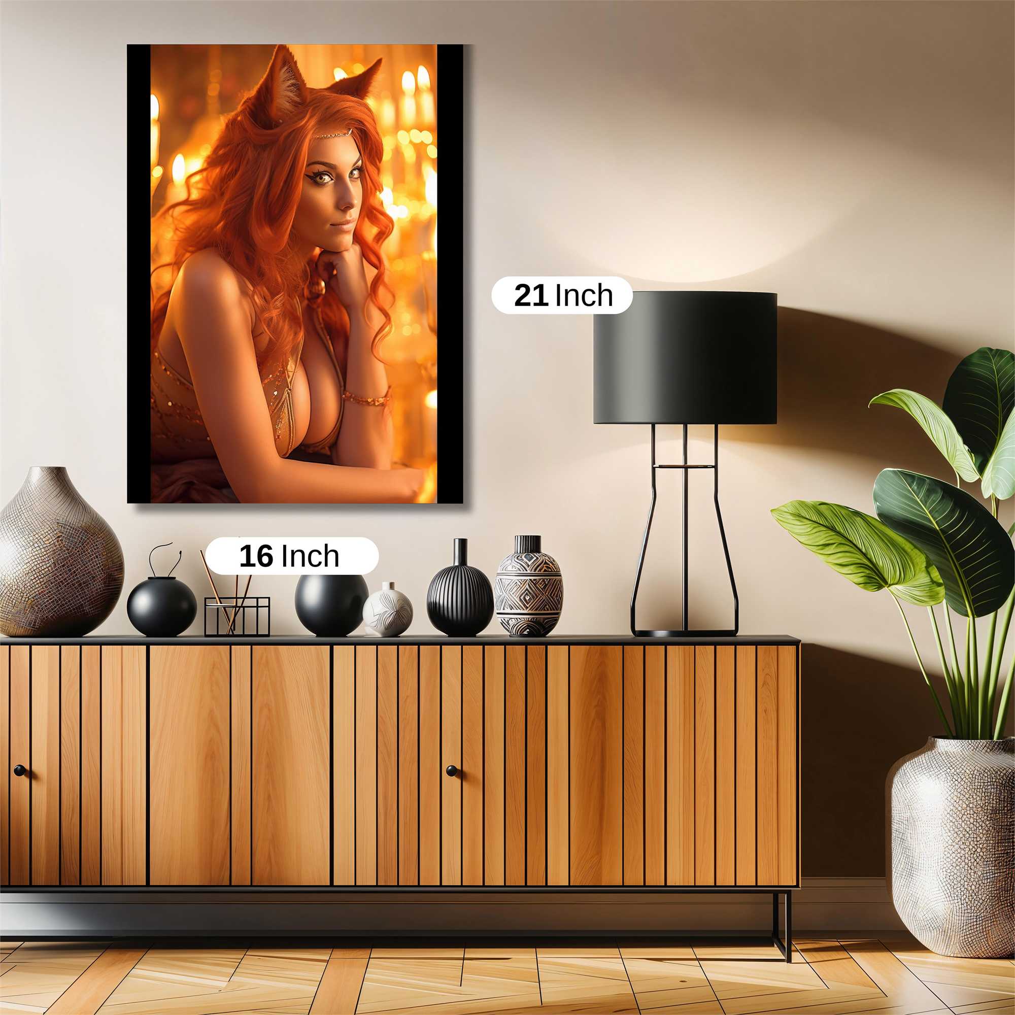 Foxy Enigma Safe Wall Magnetic / M