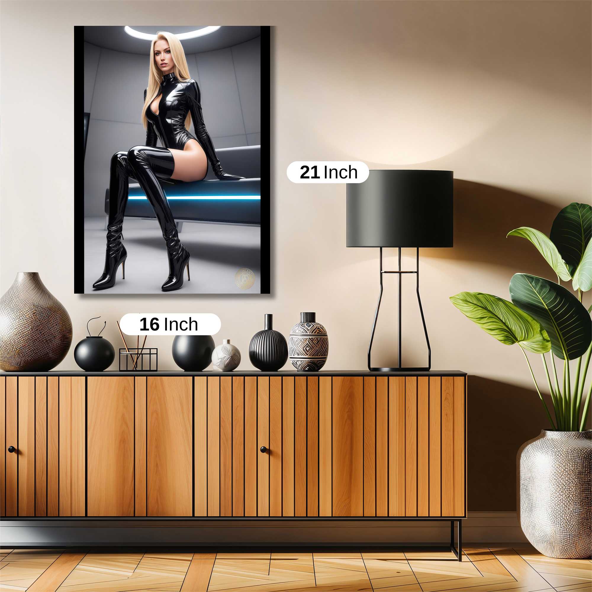 Latex Dominance Safe Wall Magnetic / M