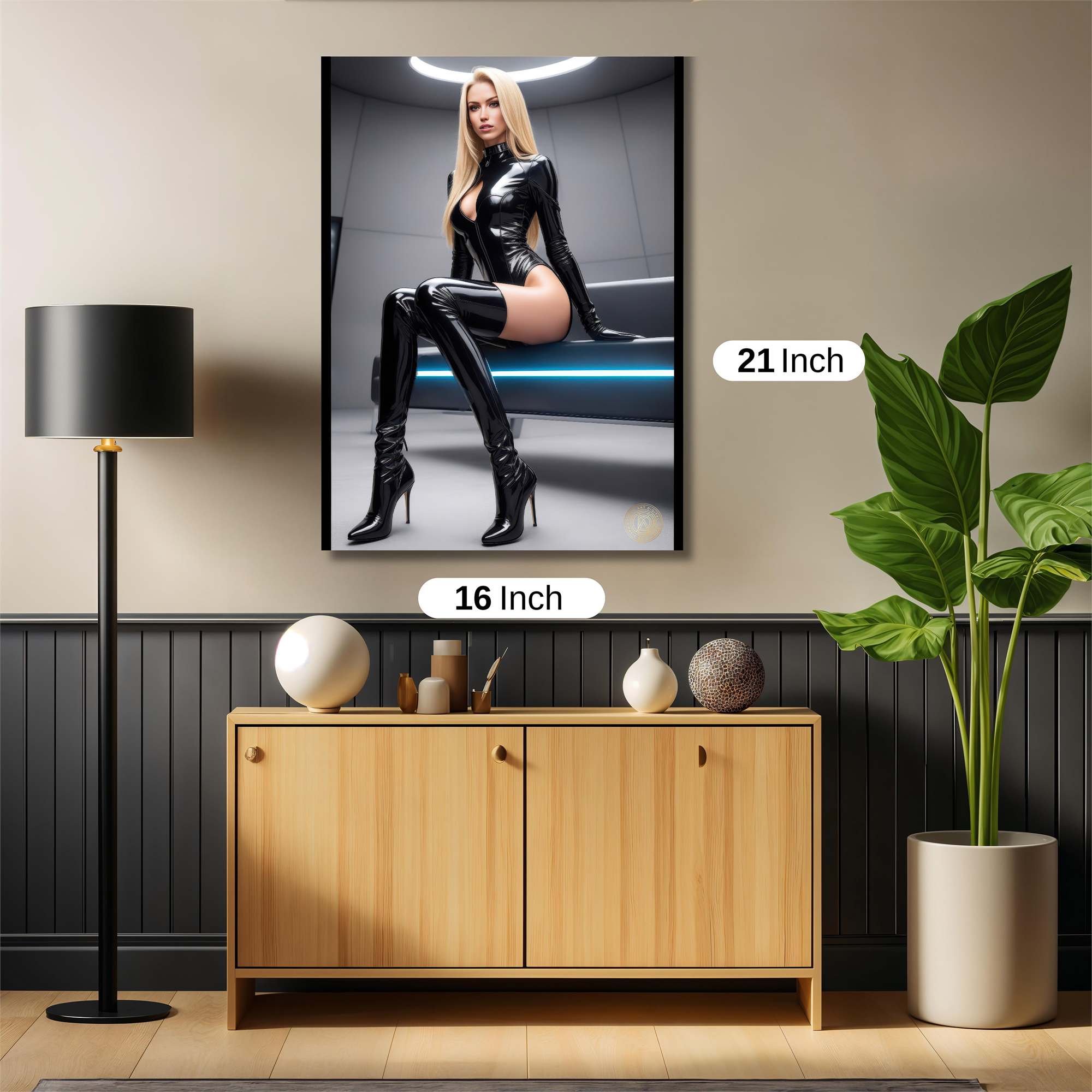 Latex Dominance Safe Wall Magnetic / M