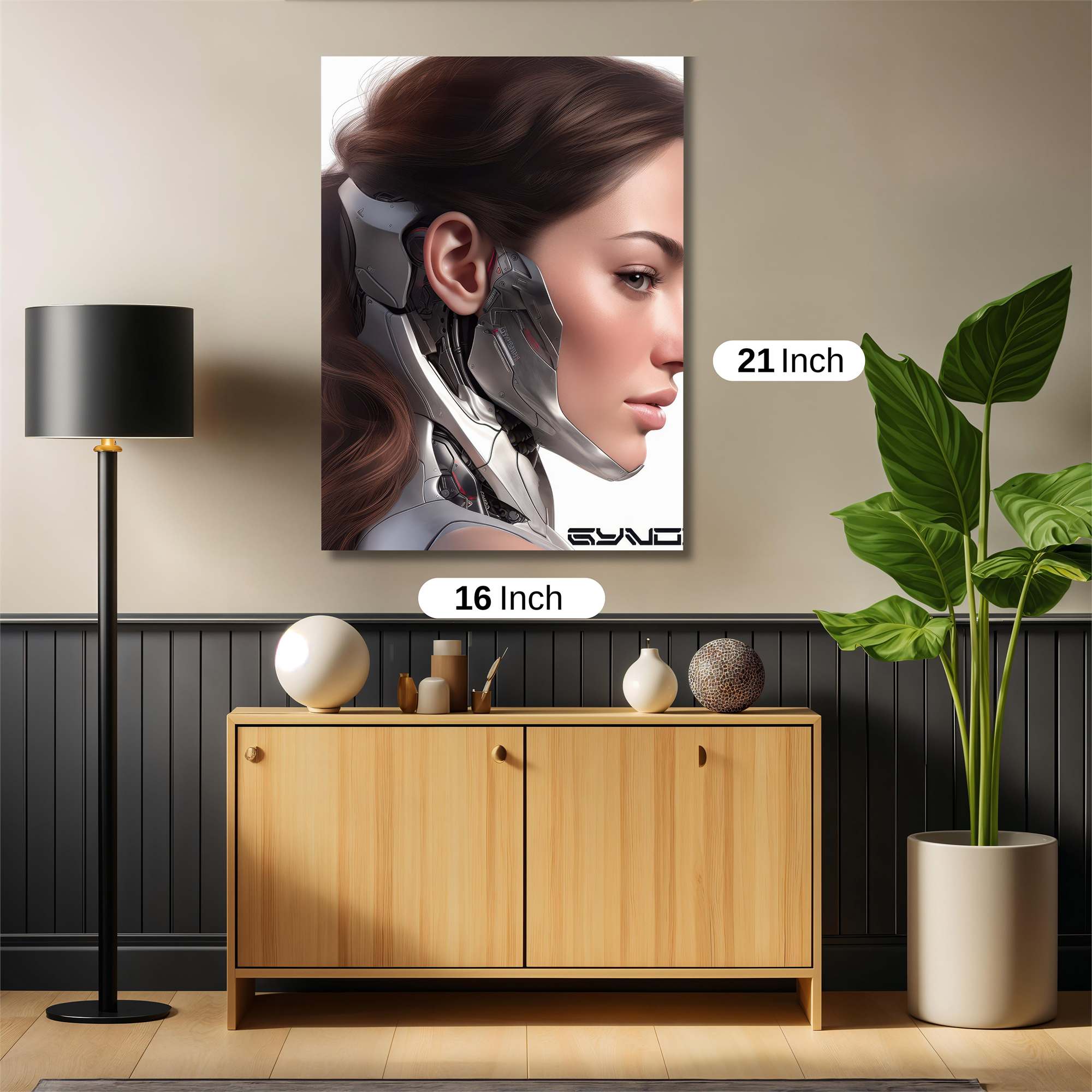 Cyber Elegance Safe Wall Magnetic / M