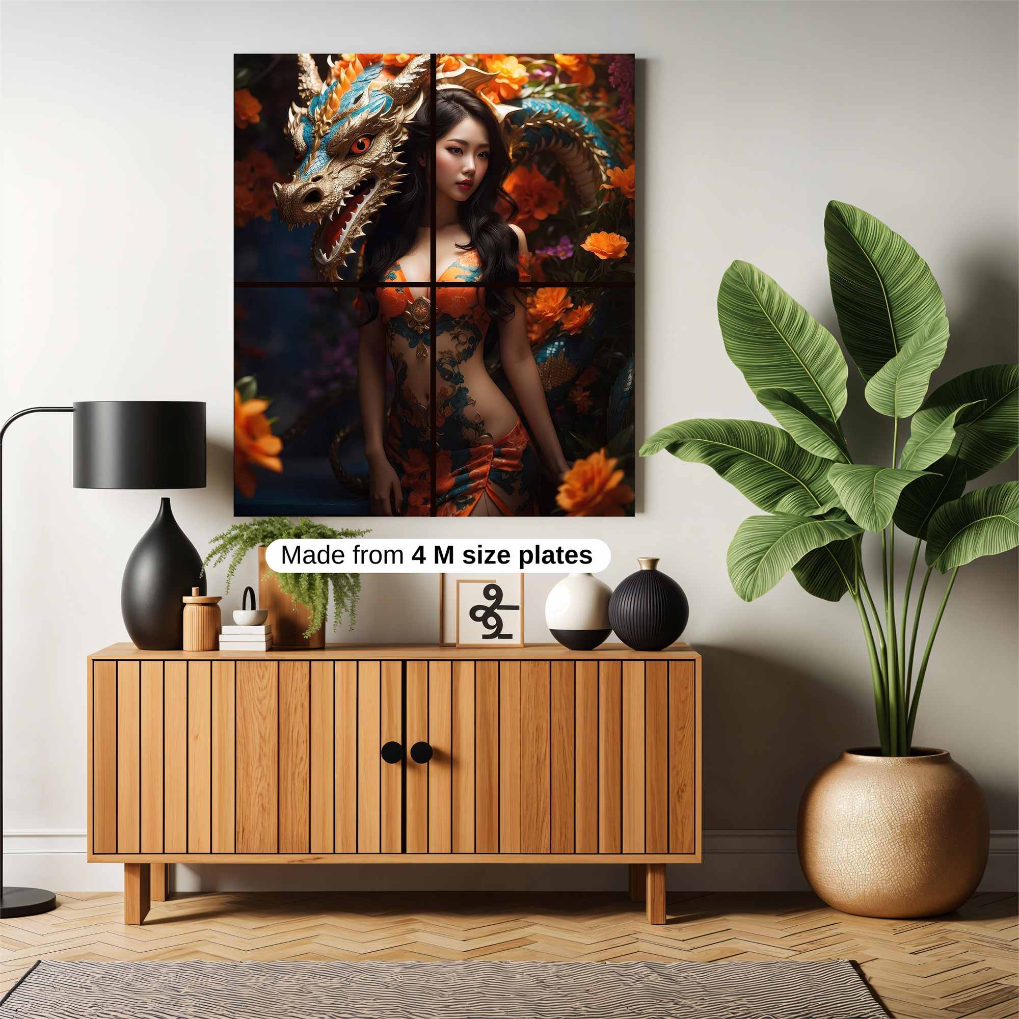 Dragon Enchantress Safe Wall Magnetic / M