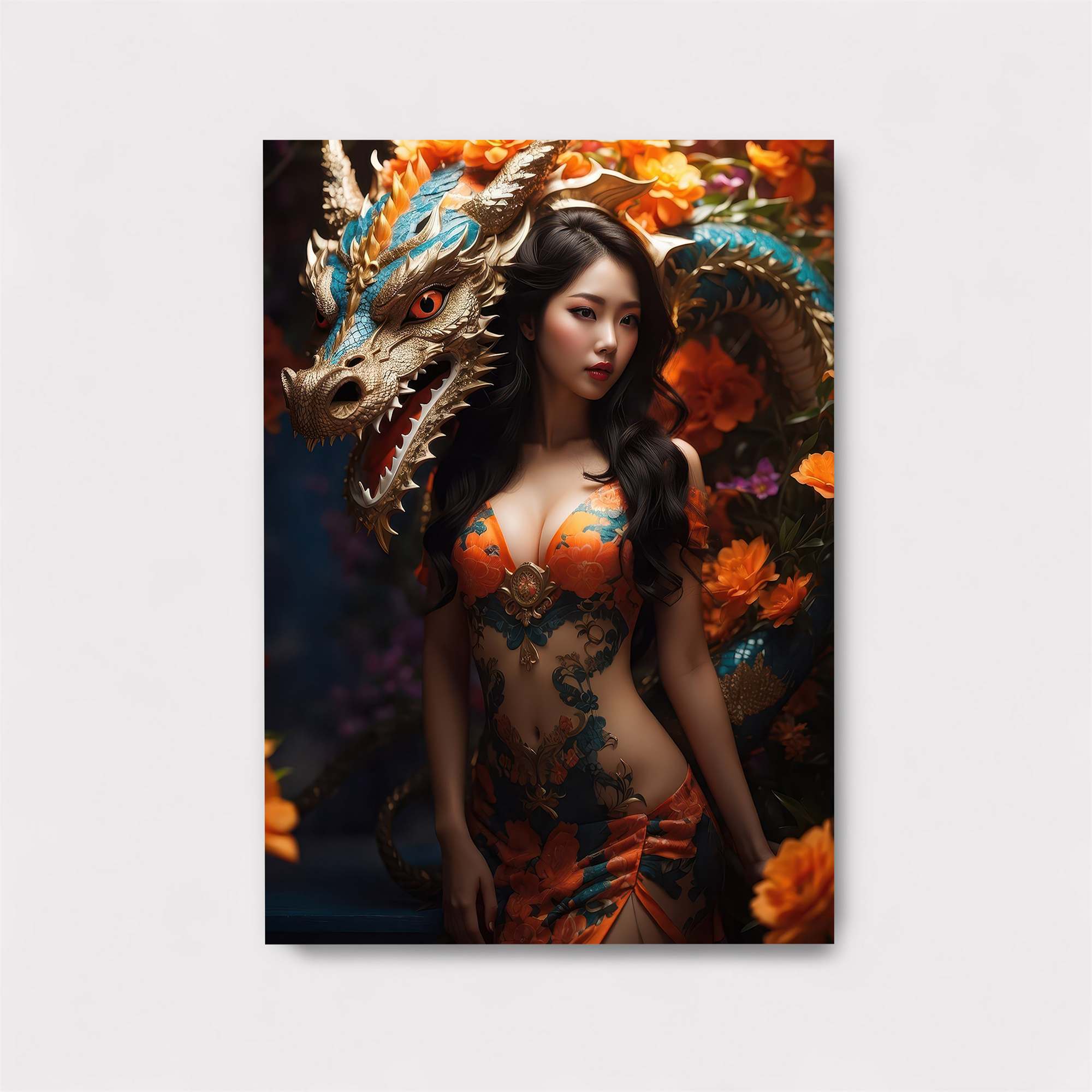 Dragon Enchantress Safe Wall Magnetic / M