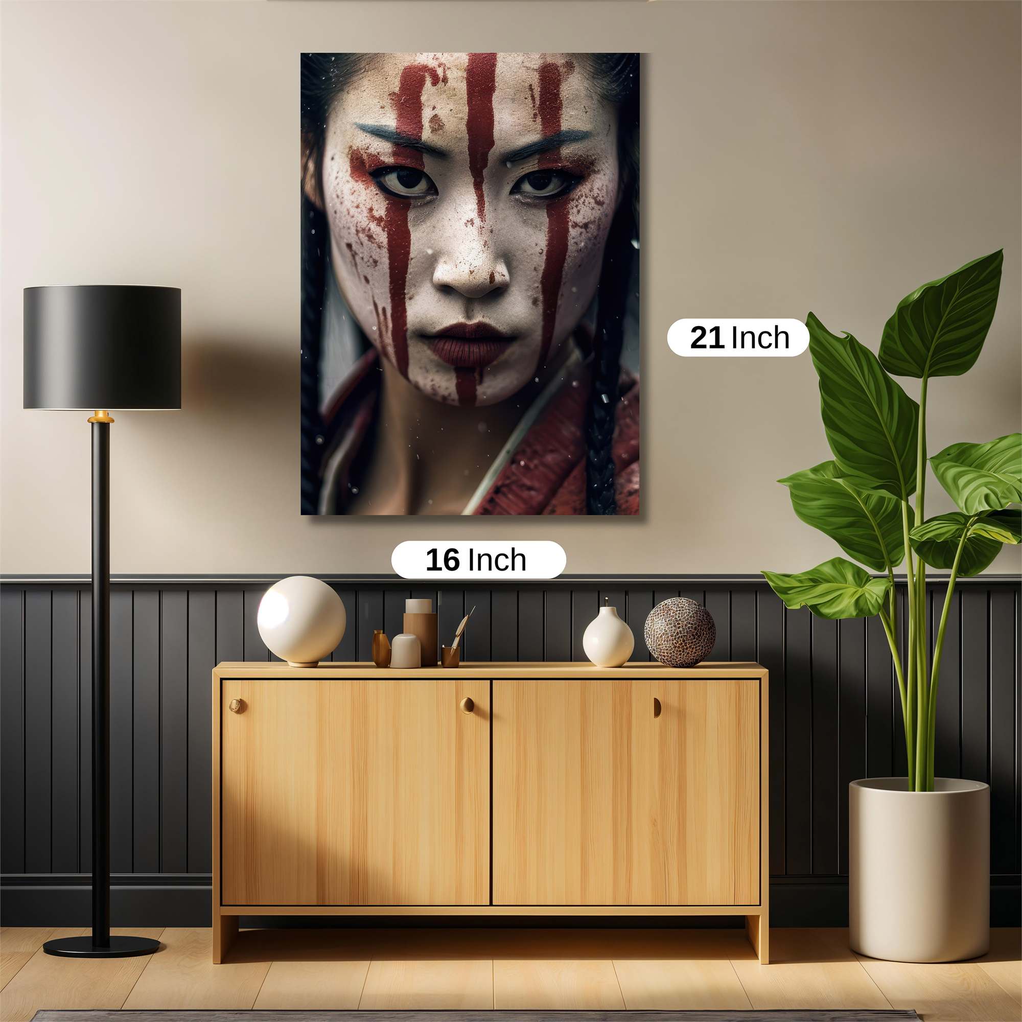 Geisha Gloom Safe Wall Magnetic / M
