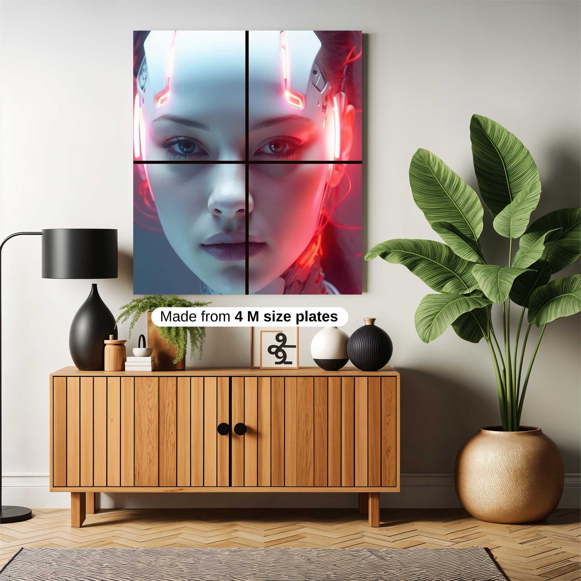 Cyber Enigma Safe Wall Magnetic / M