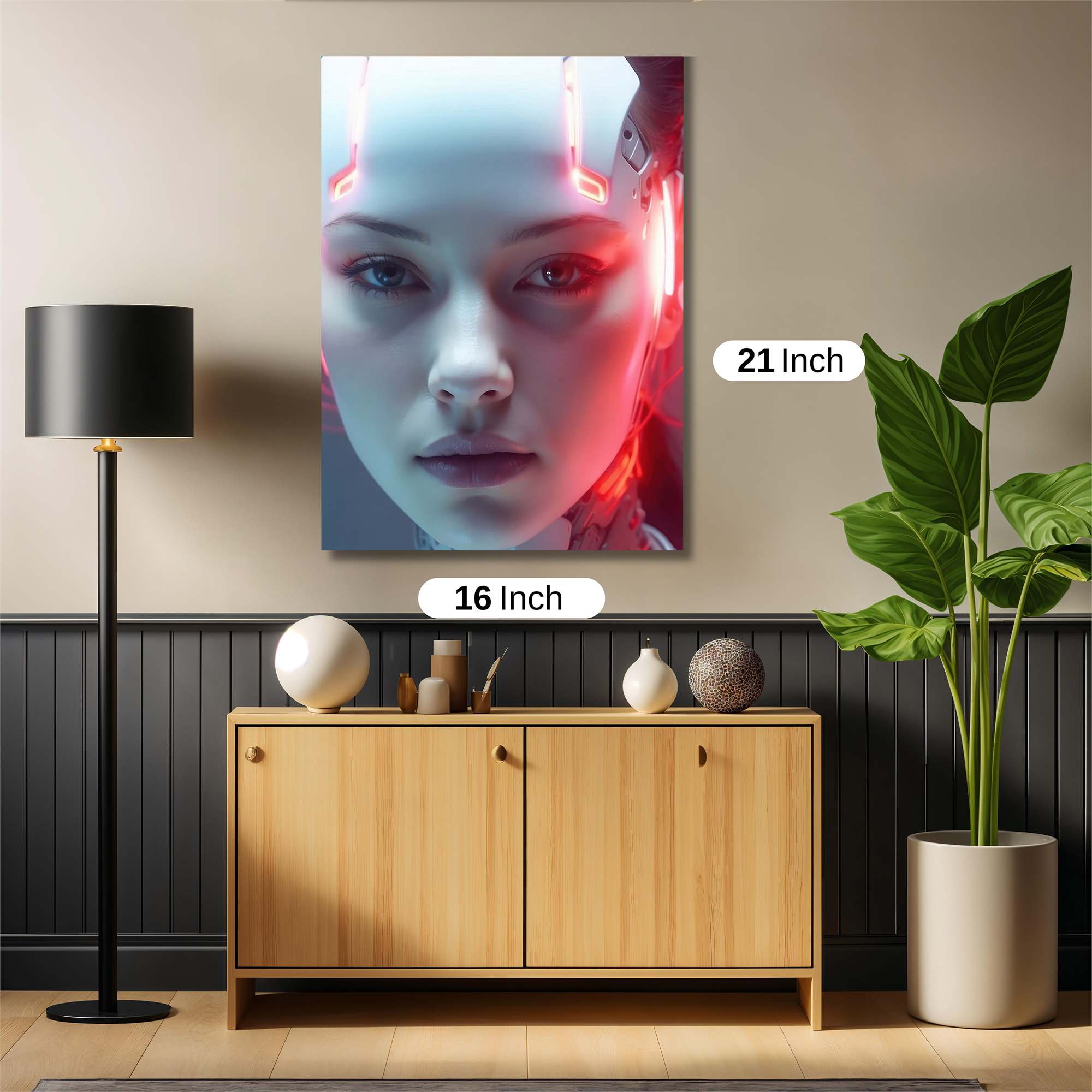 Cyber Enigma Safe Wall Magnetic / M