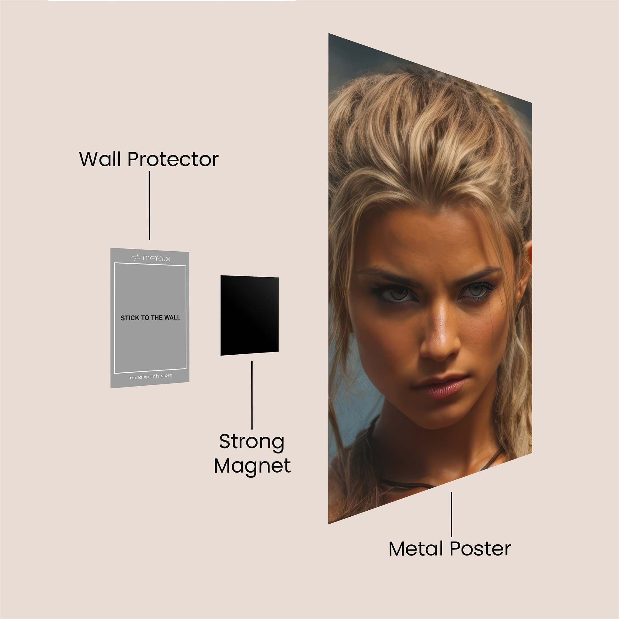 Elf Enigma Safe Wall Magnetic / M