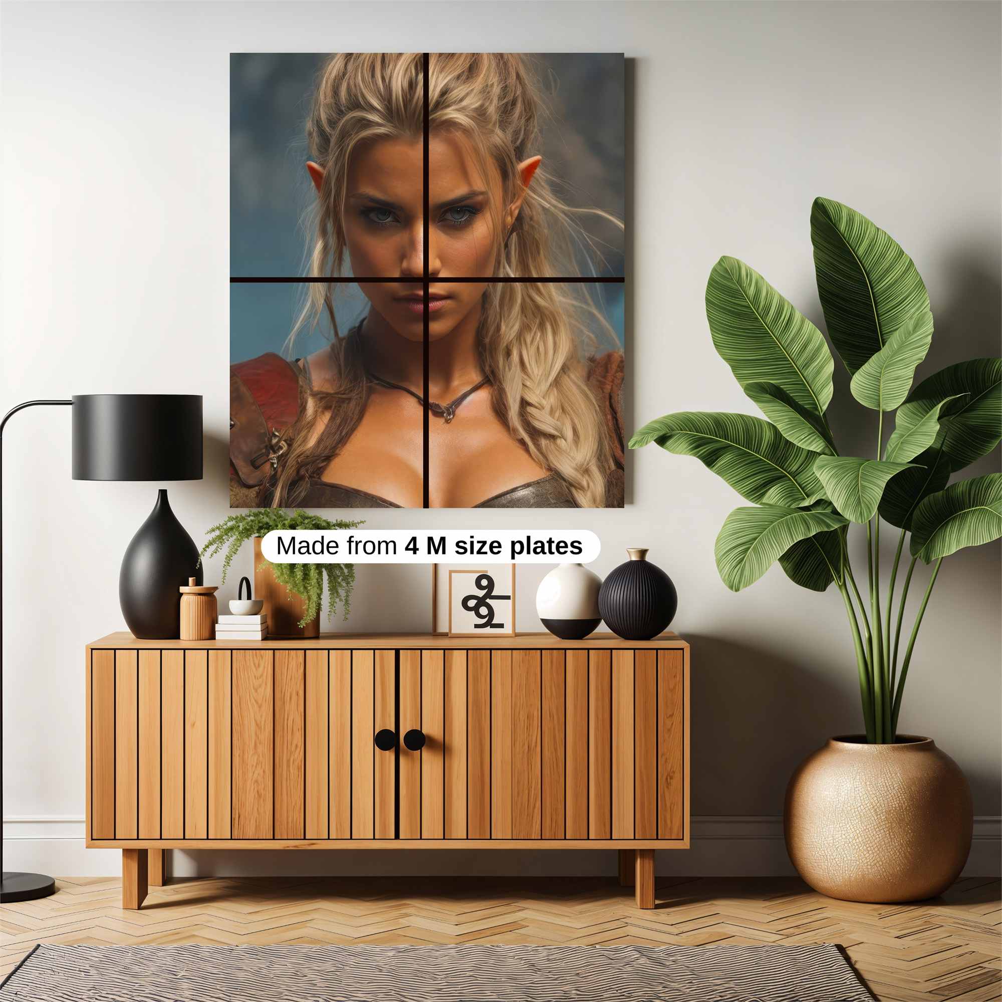 Elf Warrior Safe Wall Magnetic / M