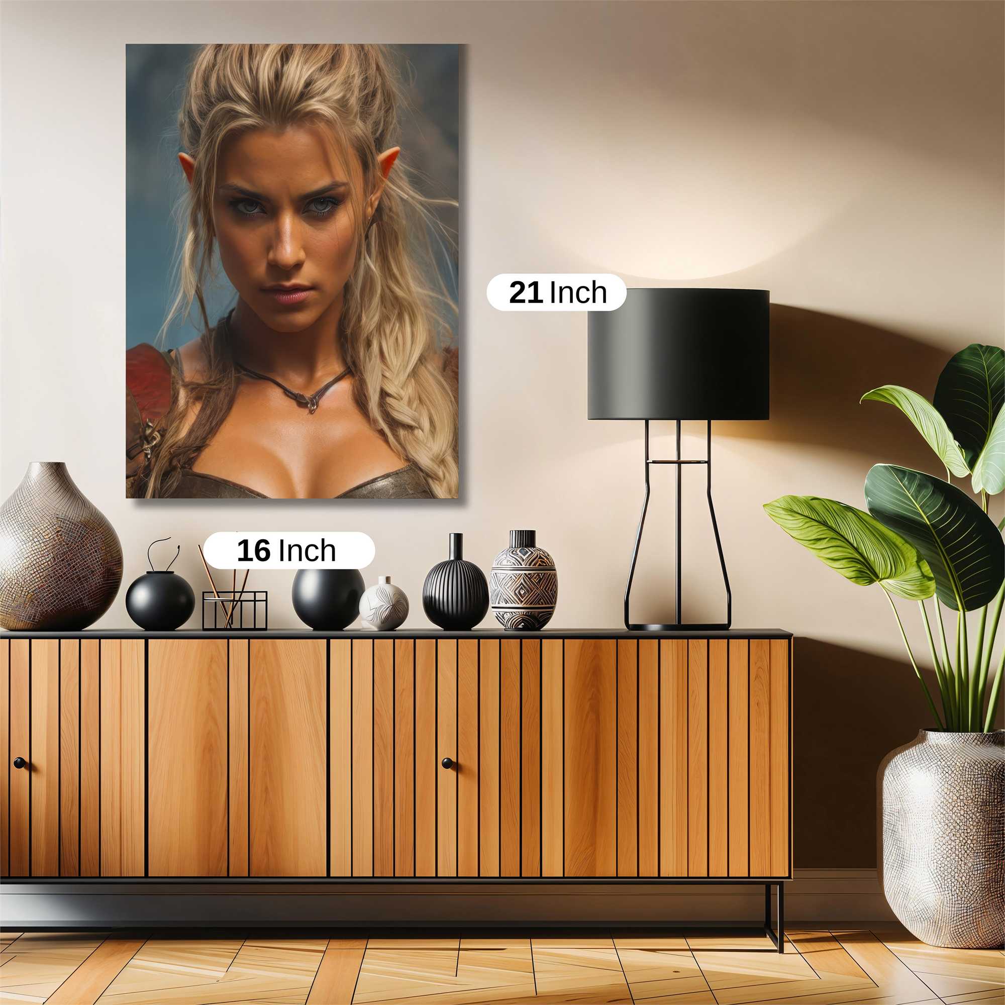 Elf Warrior Safe Wall Magnetic / M