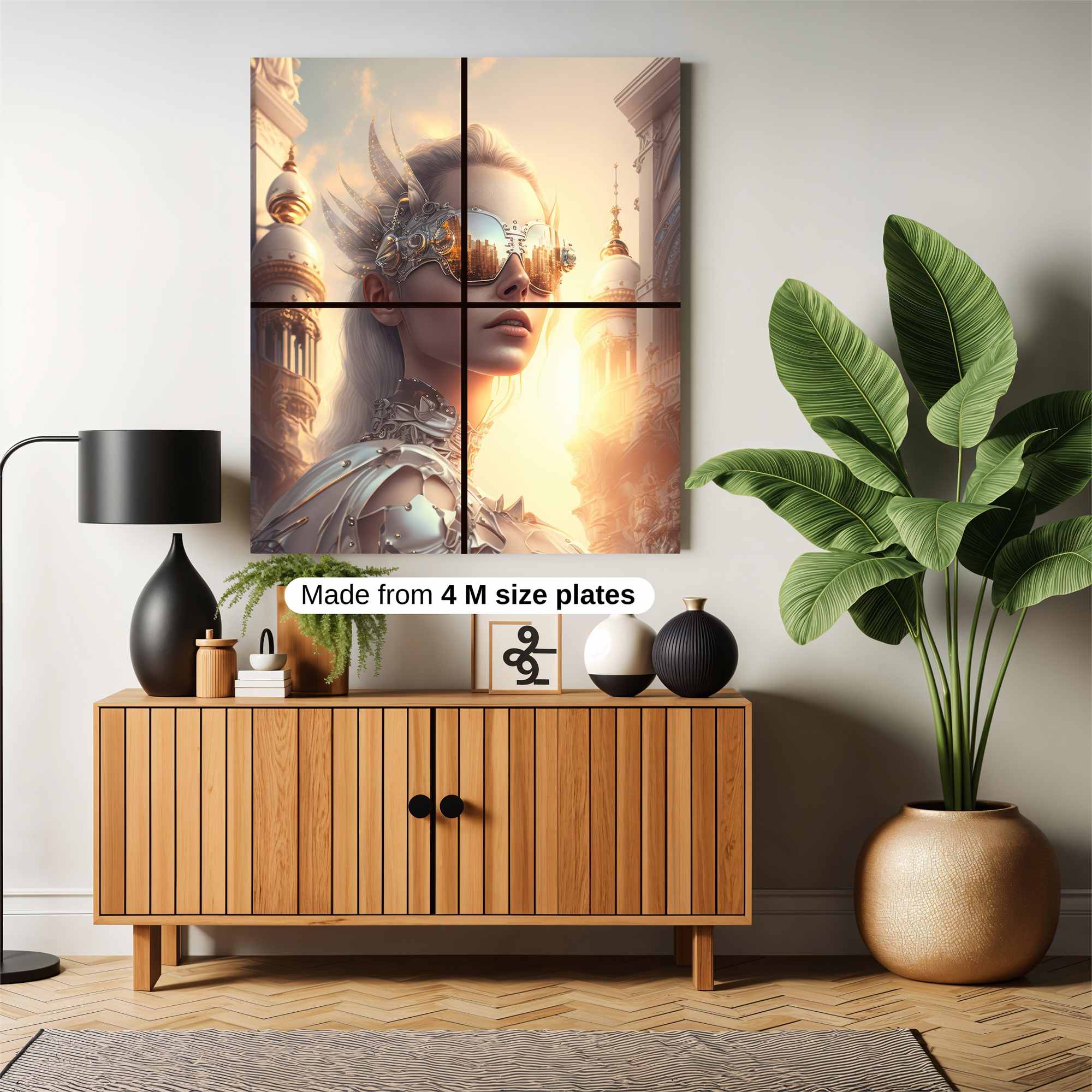 Futuristic Empress Safe Wall Magnetic / M