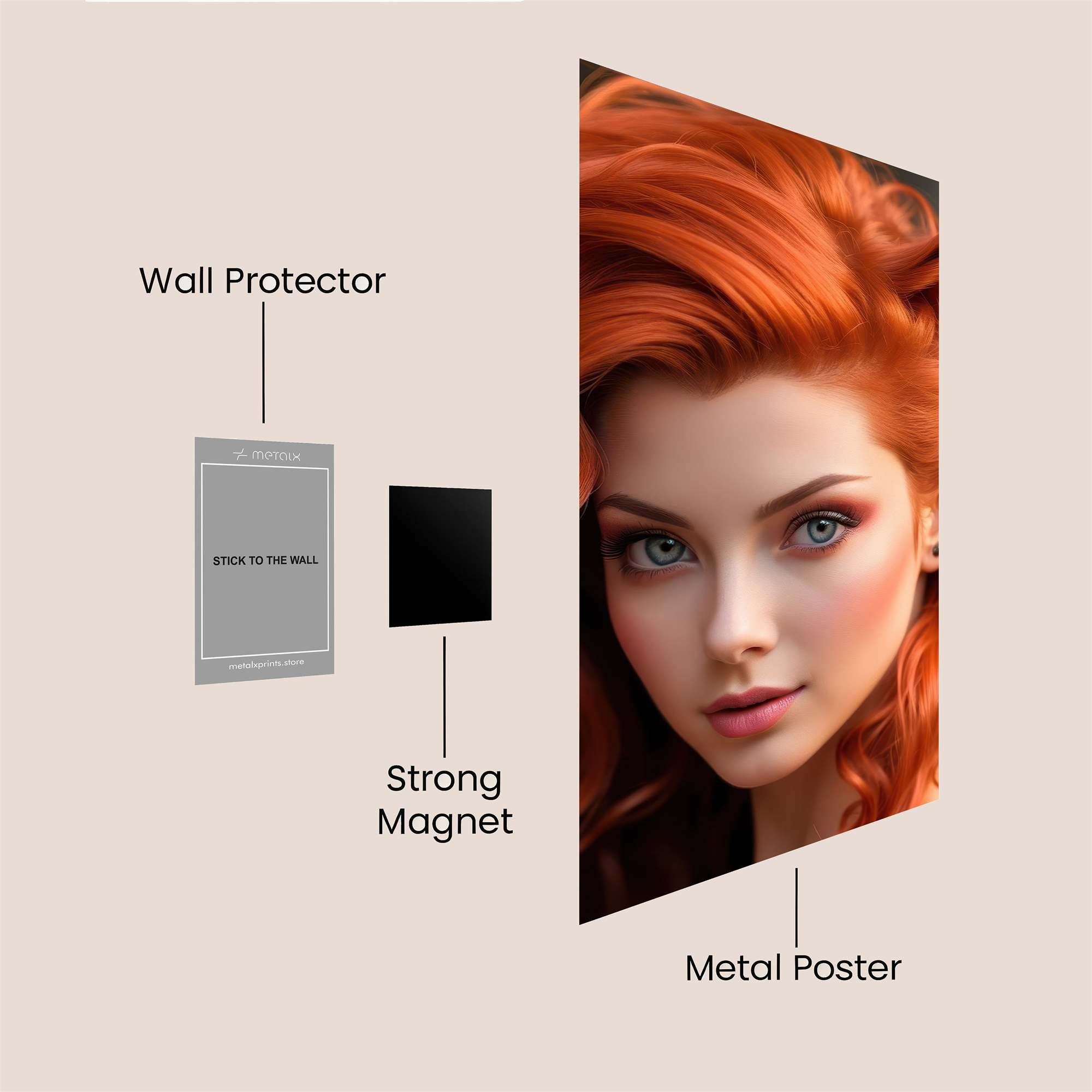 FelineFlame Safe Wall Magnetic / M