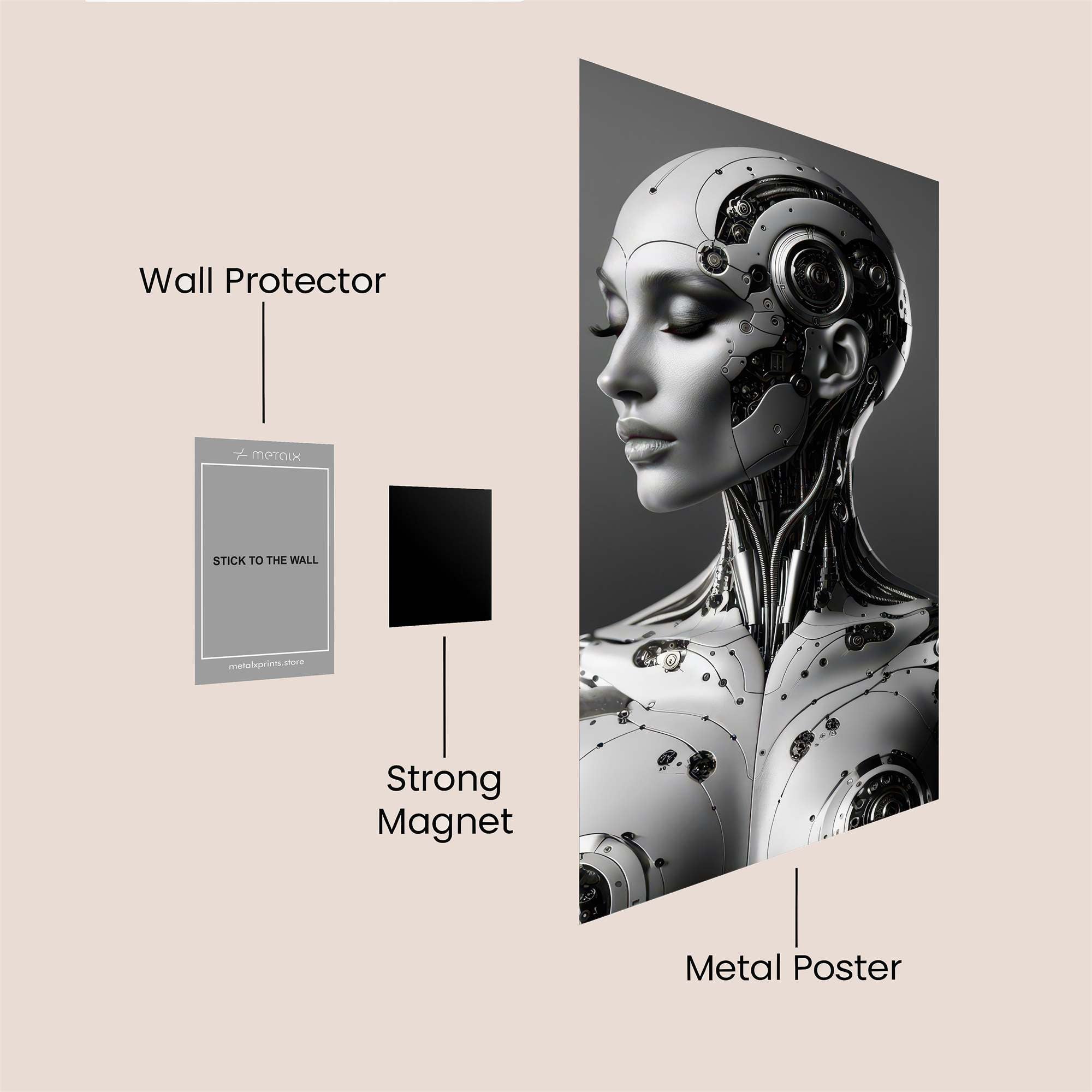 Robotica Serene Safe Wall Magnetic / M