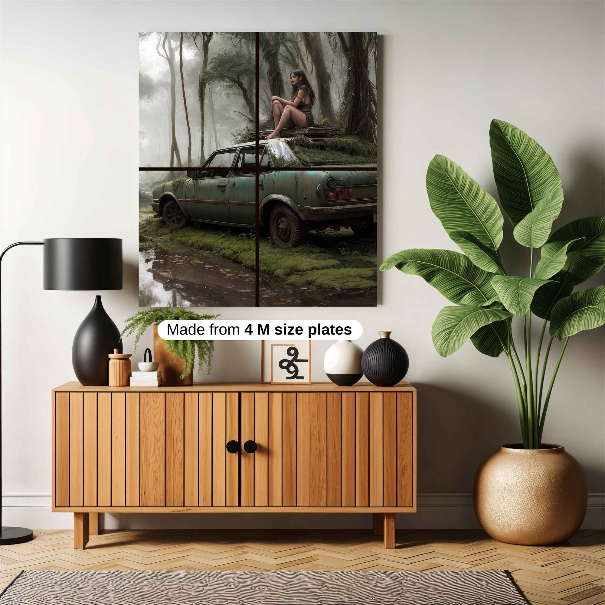 Serene Sisters Safe Wall Magnetic / M