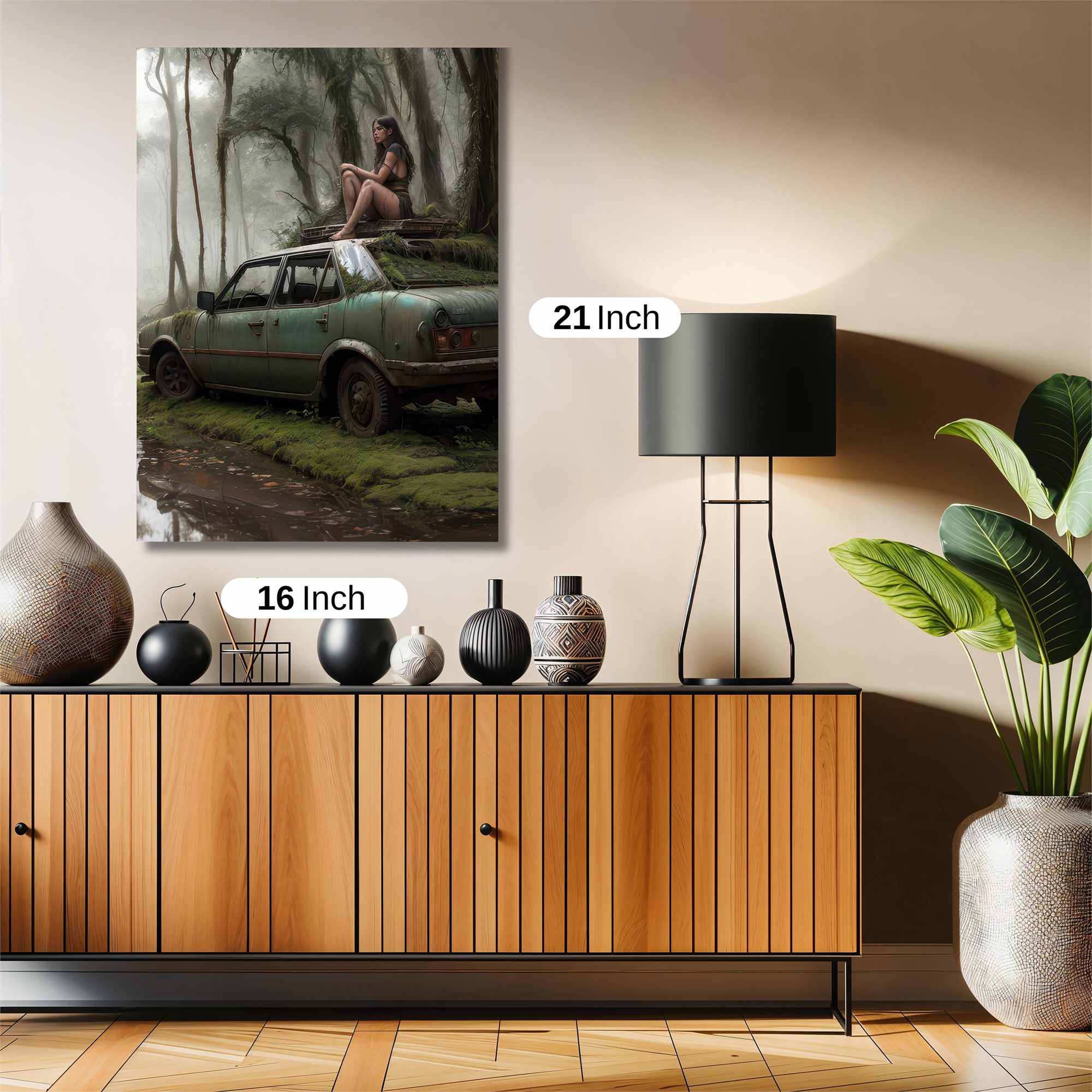 Serene Sisters Safe Wall Magnetic / M