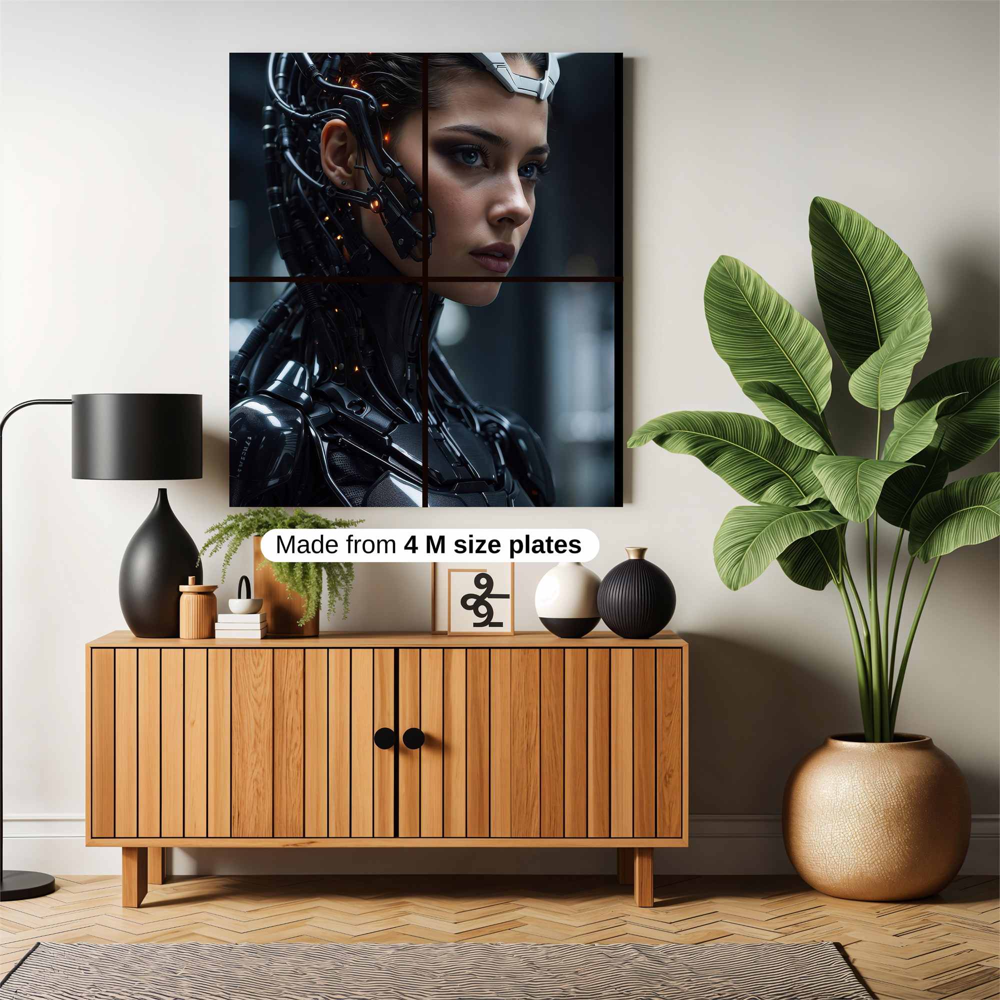 Cyber Queen Safe Wall Magnetic / M