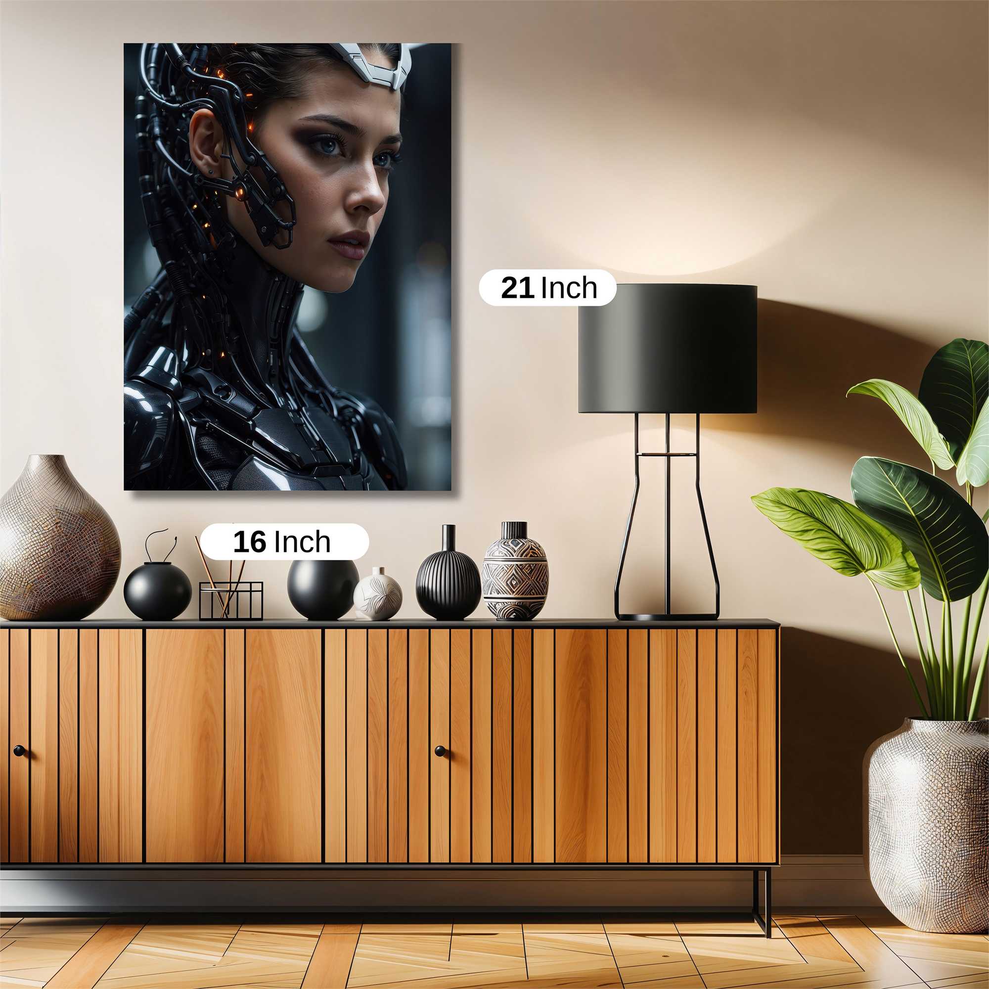 Cyber Queen Safe Wall Magnetic / M