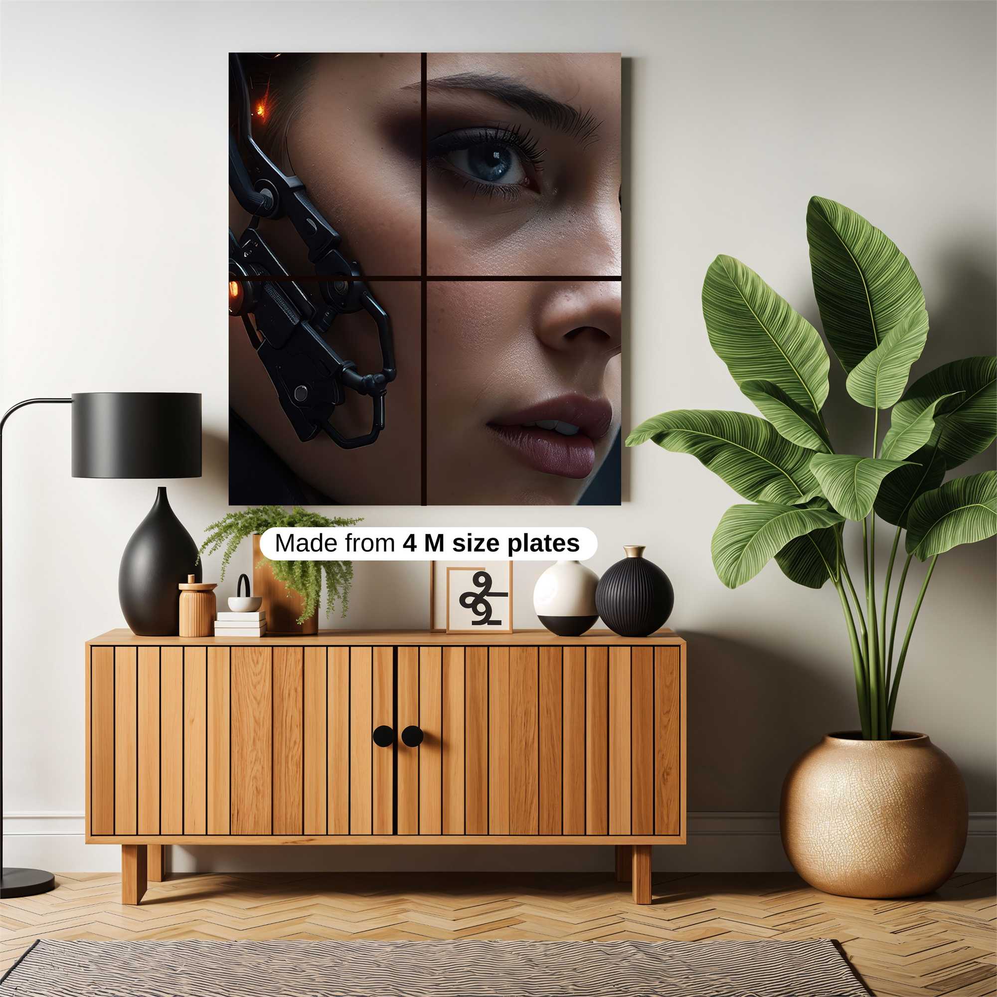 Cyber Enigma Safe Wall Magnetic / M