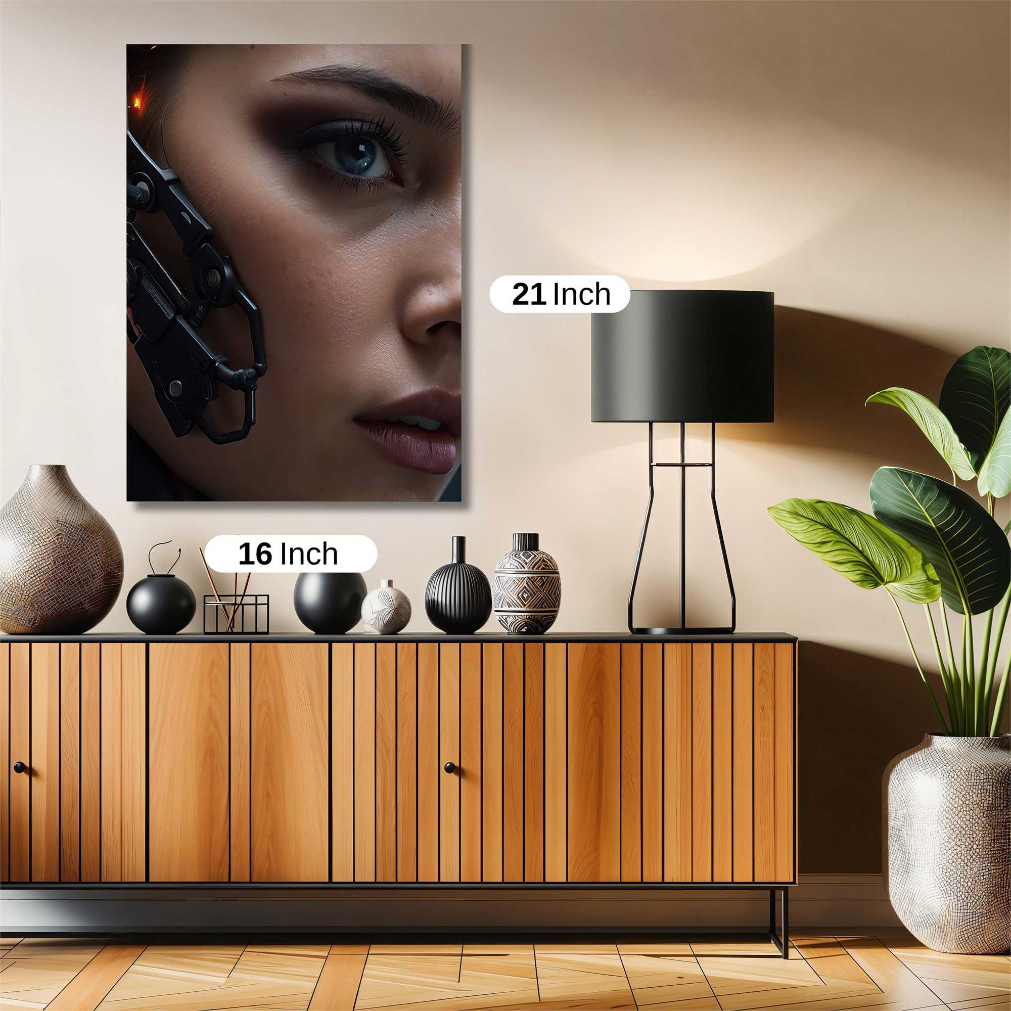 Cyber Enigma Safe Wall Magnetic / M