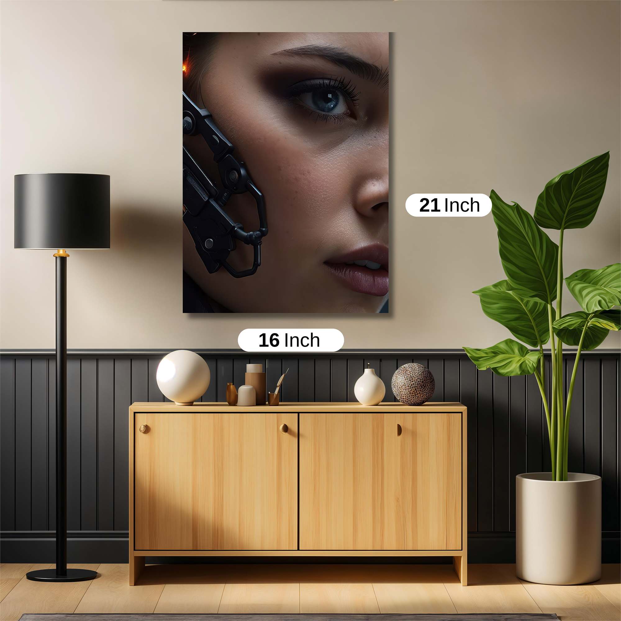 Cyber Enigma Safe Wall Magnetic / M